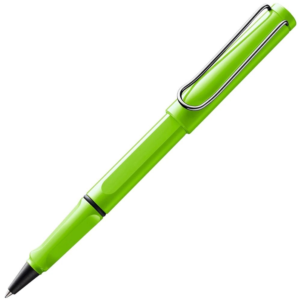 1 Lamy Safari Rollerball Pen 0.7mm Green, 1 of 2