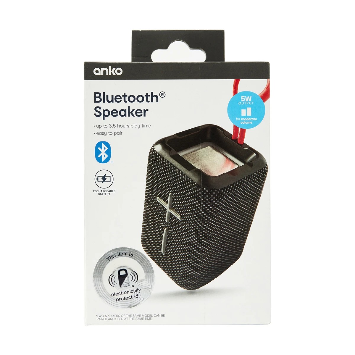 10 Bluetooth Speaker - Black, 10 of 10