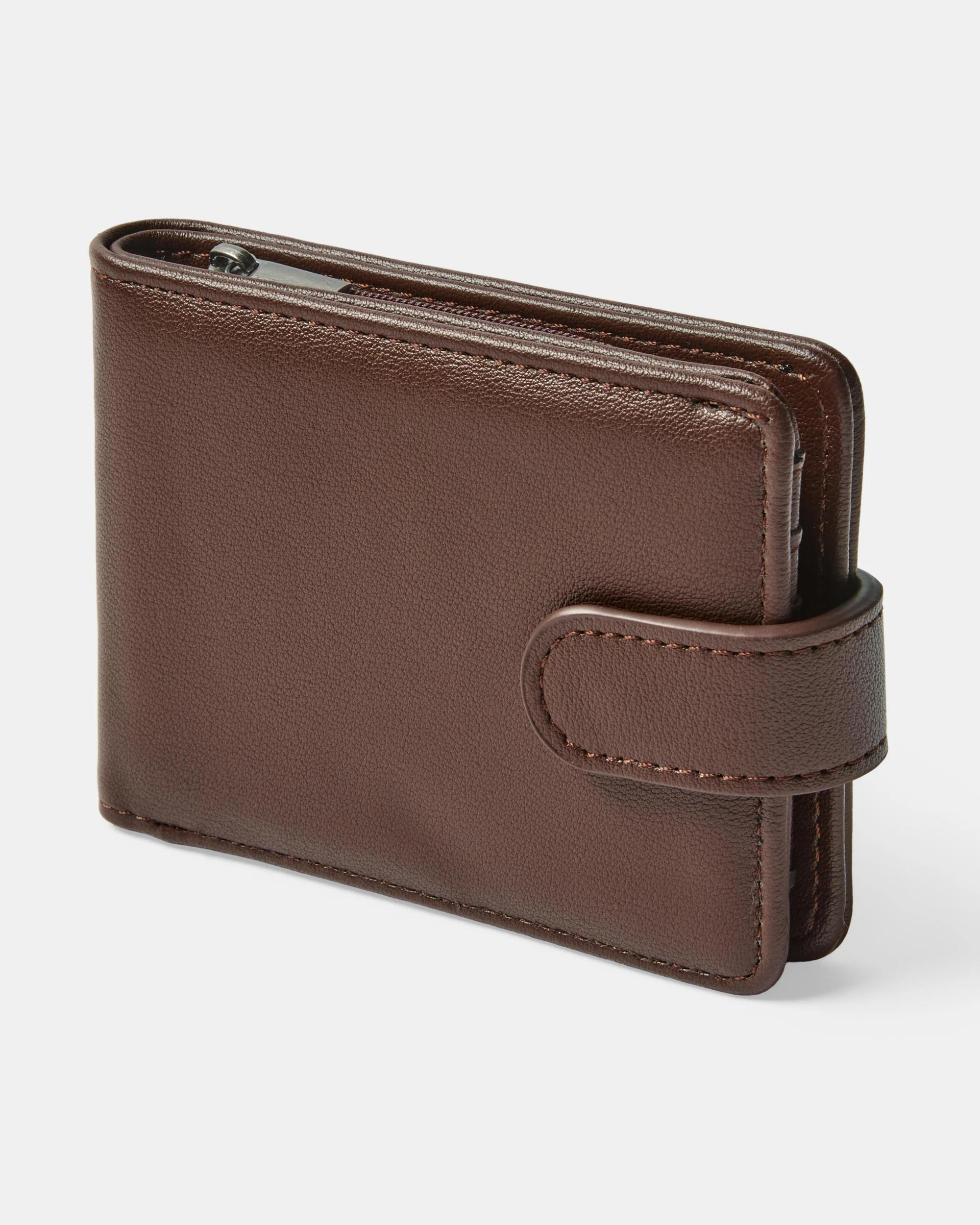 2 Wallet with Tab Brown, 2 of 5