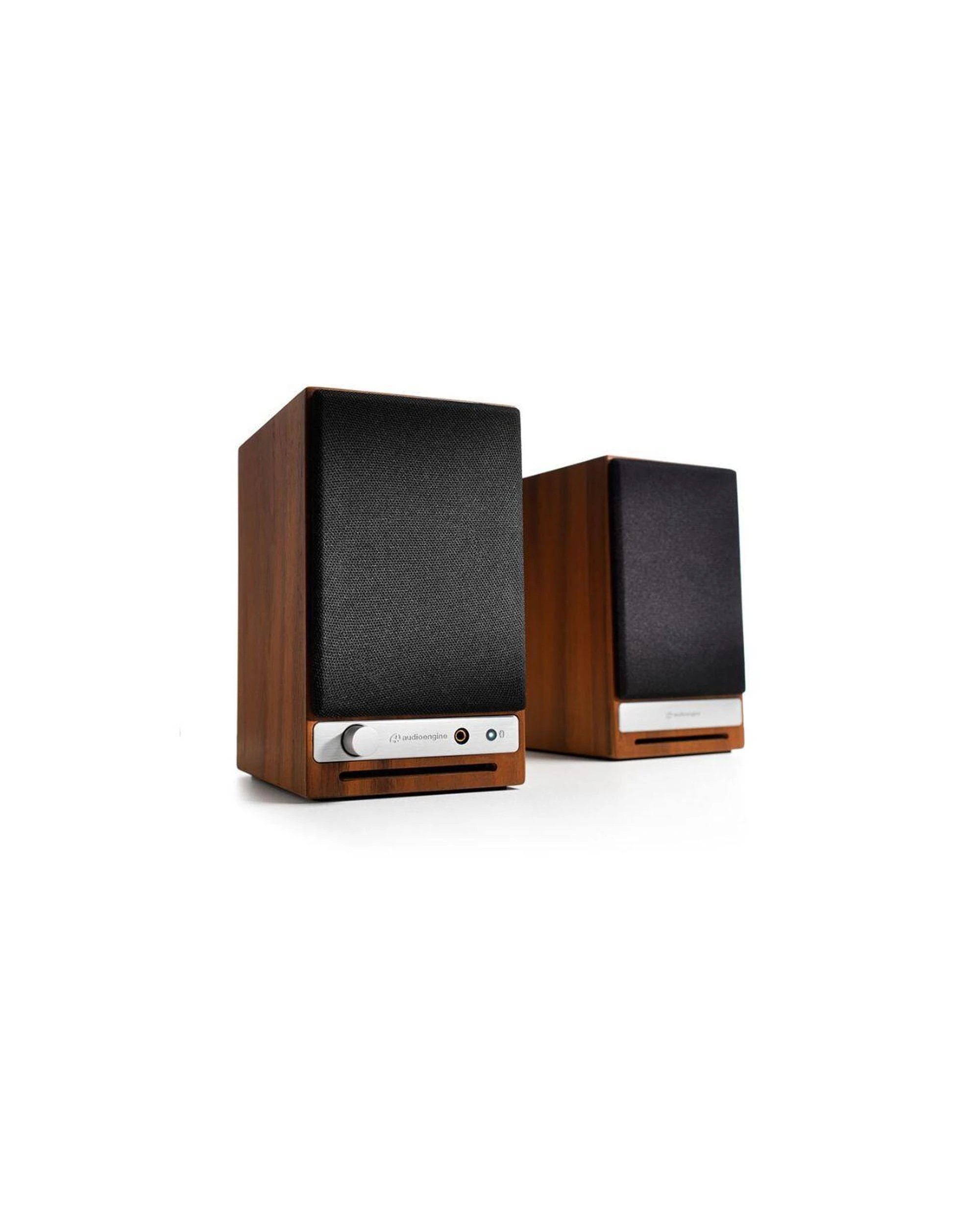 1 Audioengine HD3 Wireless Desktop Speakers Walnut, 1 of 3