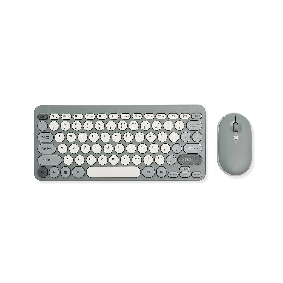 3 Wireless Keyboard and Mouse - Grey, 3 of 9