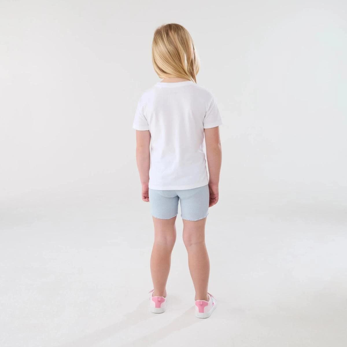 5 Printed Rib Bike Shorts ICE MIST, 5 of 5