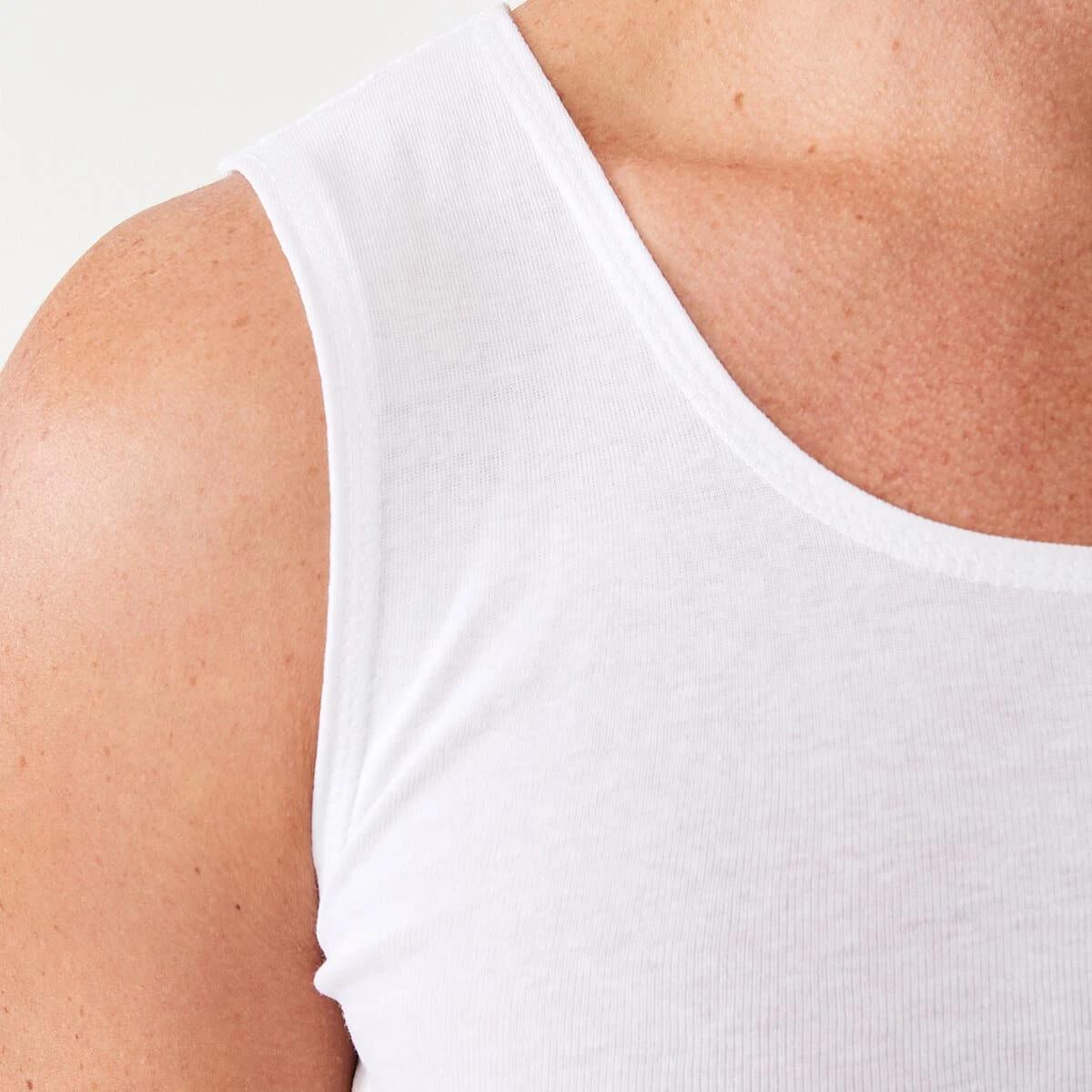 5 3 Pack Singlets WHITE, 5 of 7