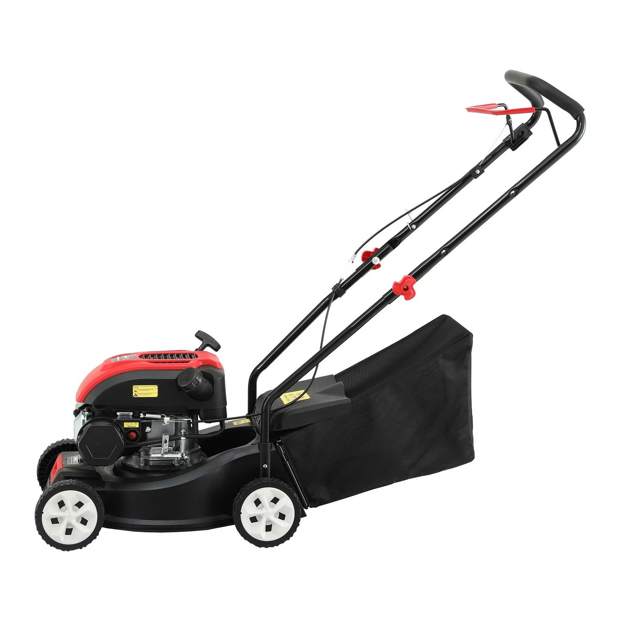 4 Giantz Petrol Lawn Mower 149cc 4 Stroke Hand Push 16in Grass Cutter Lawnmower - Multi, 4 of 9