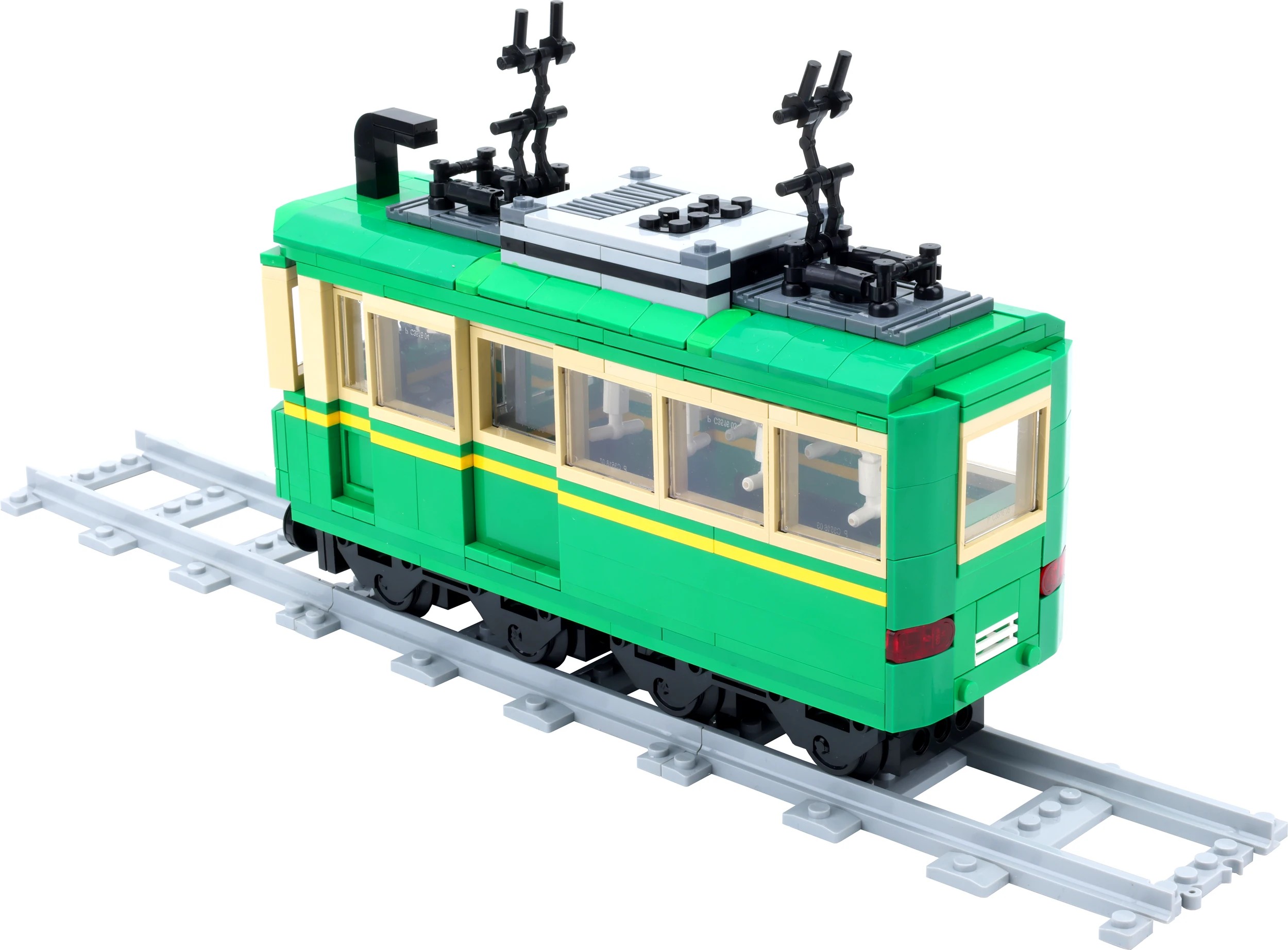 6 539 Piece Mini Blocks Vehicle Series: Tram, 6 of 10