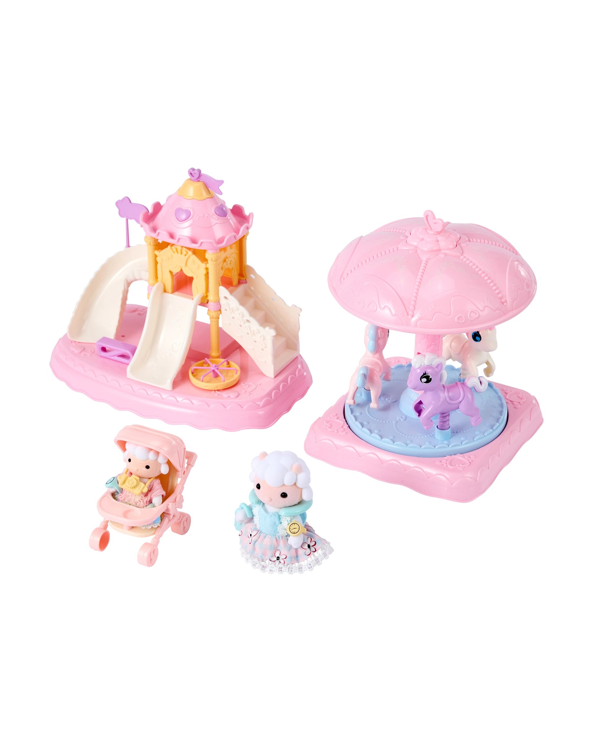 4 10 Piece Forest Friends: Playground Playset, 4 of 8