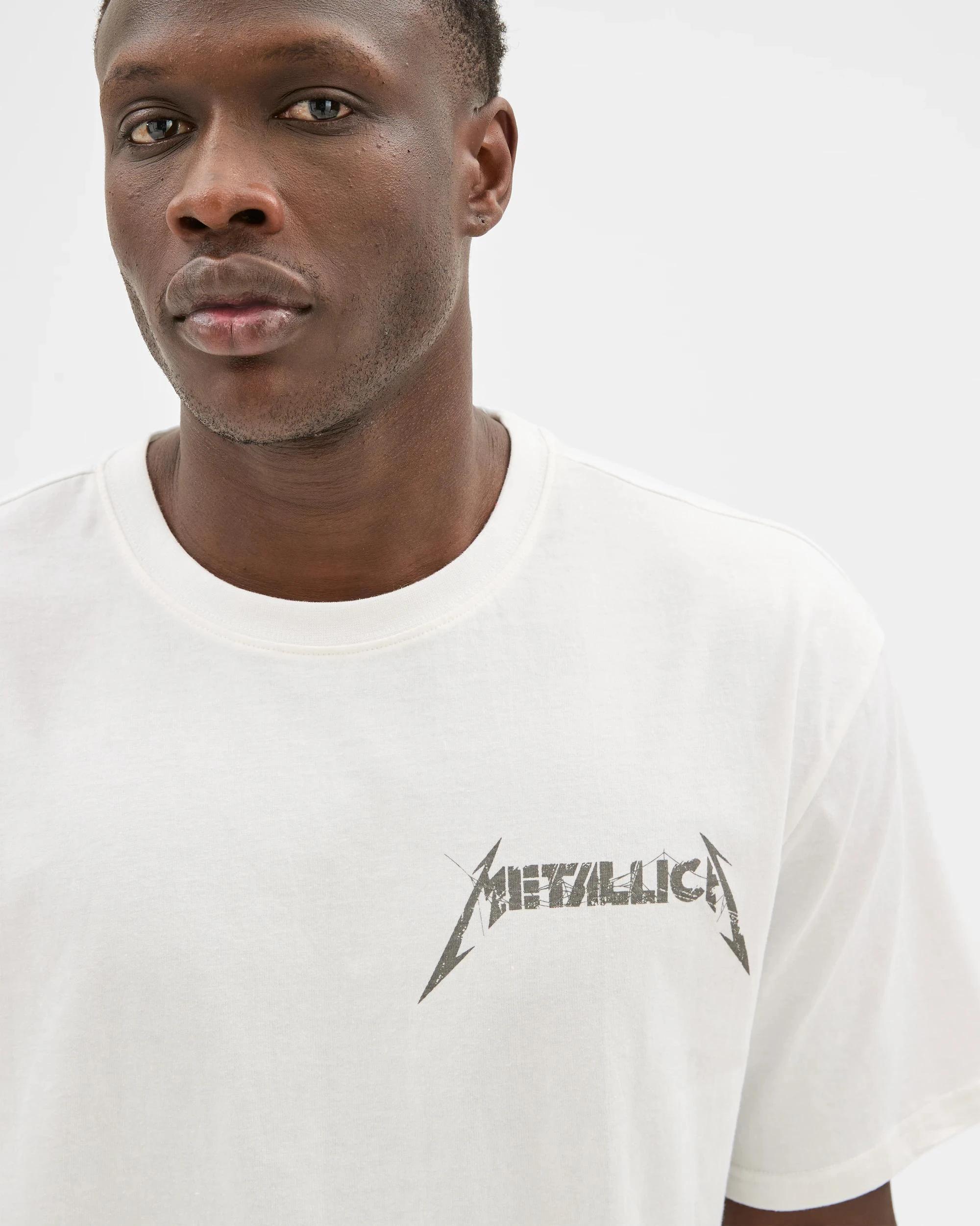 3 Licensed Metallica T-Shirt WHITE, 3 of 5