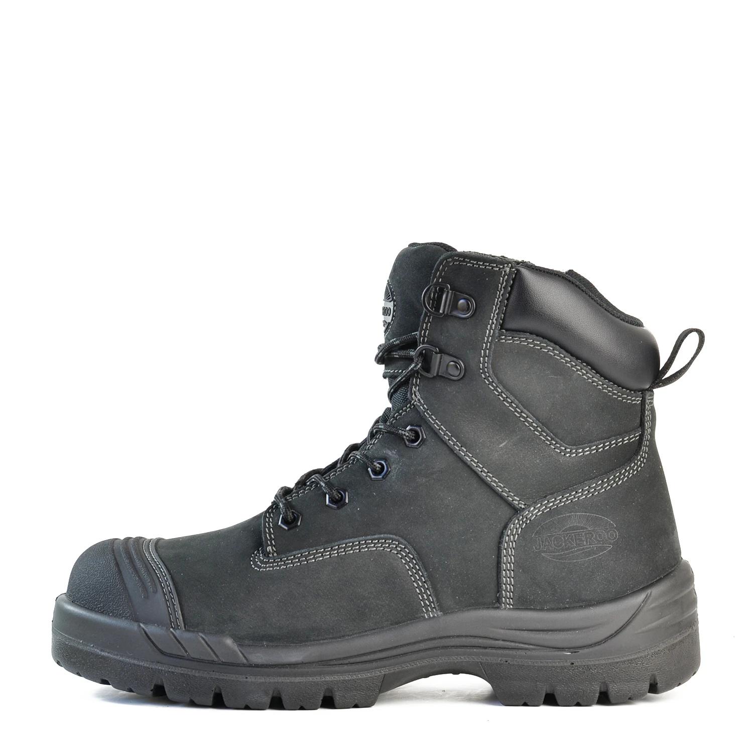 4 Zip Sided Safety Boots BLACK, 4 of 6