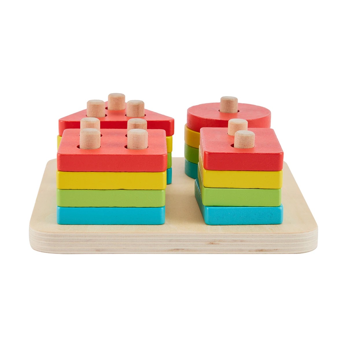 6 Wooden Multi Shape Stacker, 6 of 10