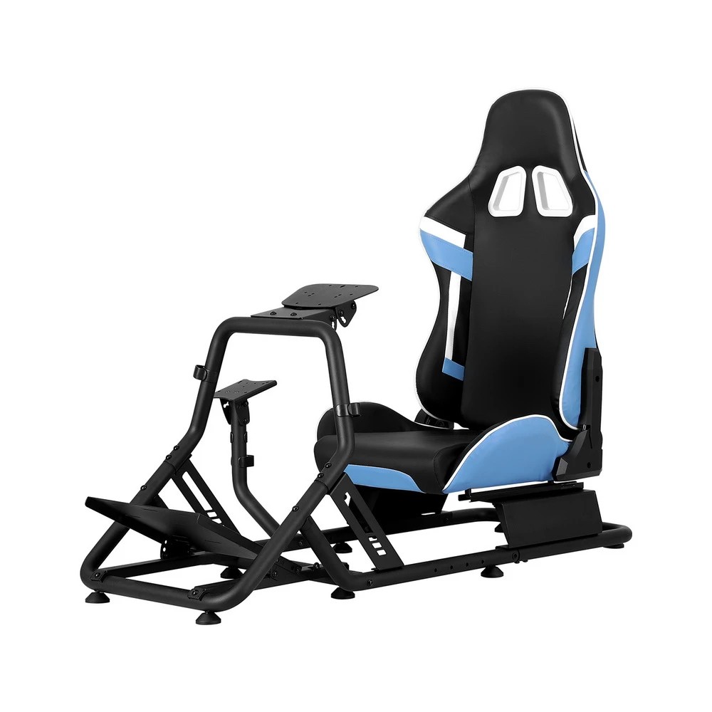 1 Artiss Racing Simulator Cockpit Steering Wheel Gaming Chair - Multi, 1 of 5