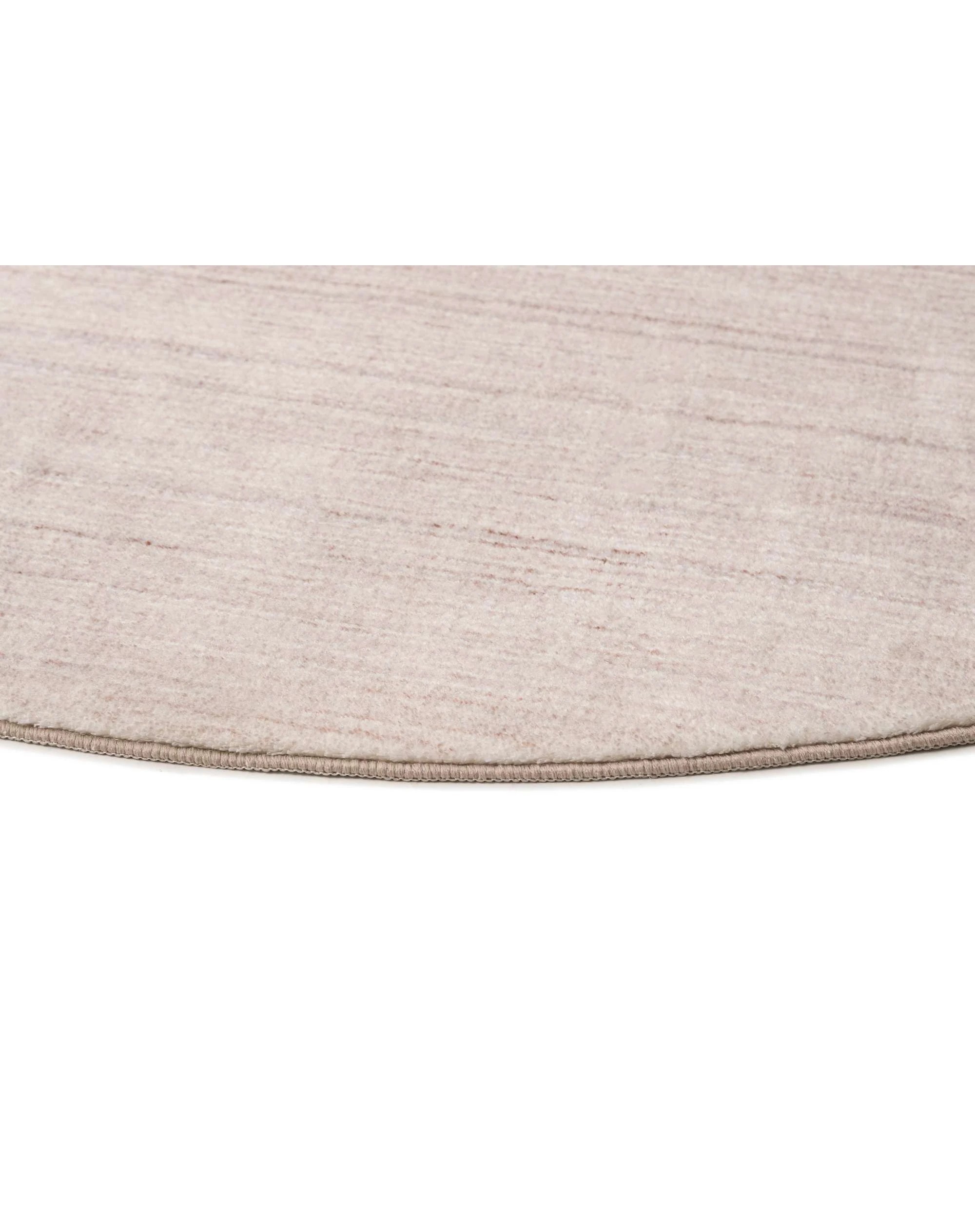 3 Loopsie Anjo Distressed Washable Round Rug-160cm x 160cm - Beige, 3 of 5