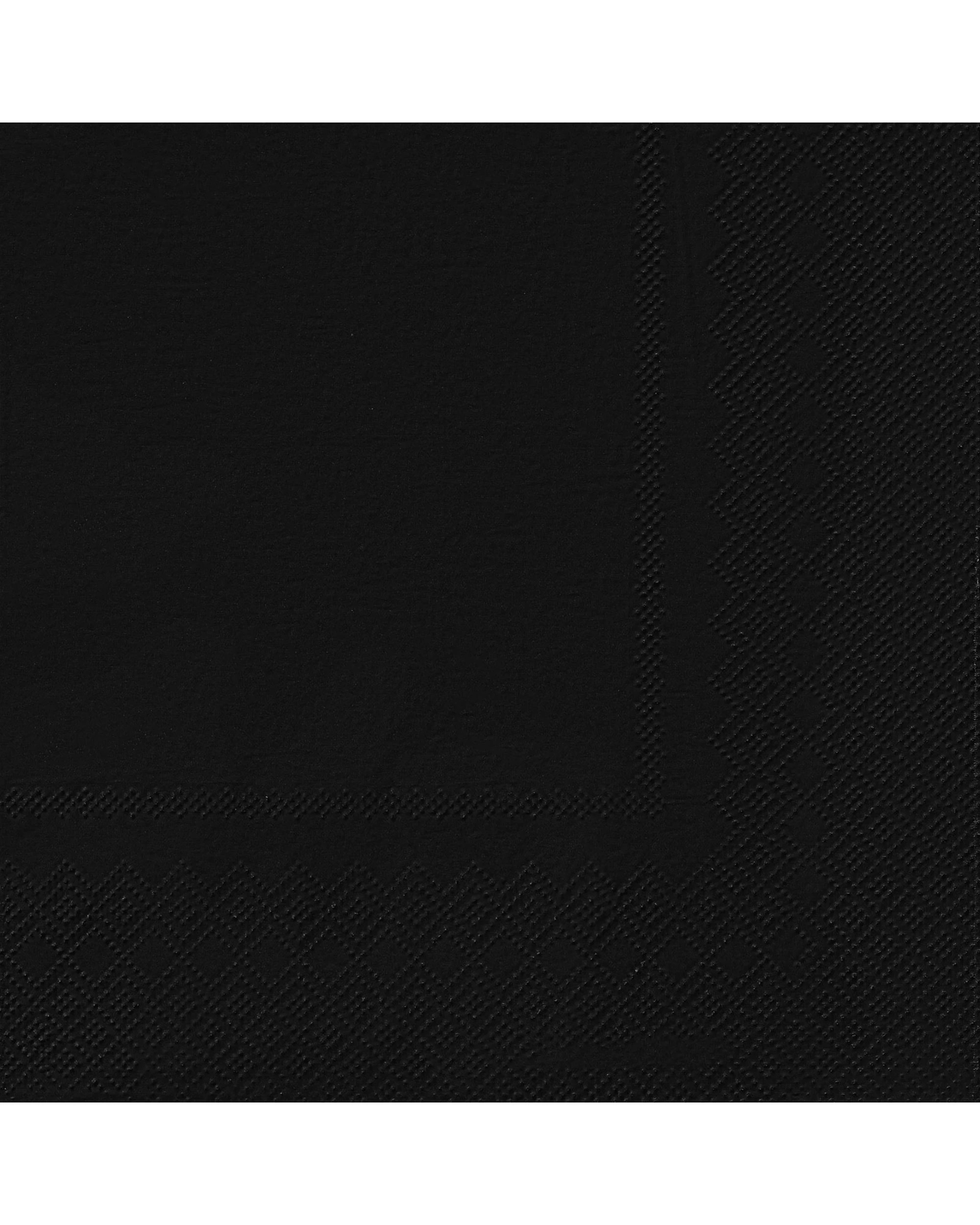 1 Meteor Midnight Large Paper Napkins Serviettes Pack of 20 - Black, 1 of 1