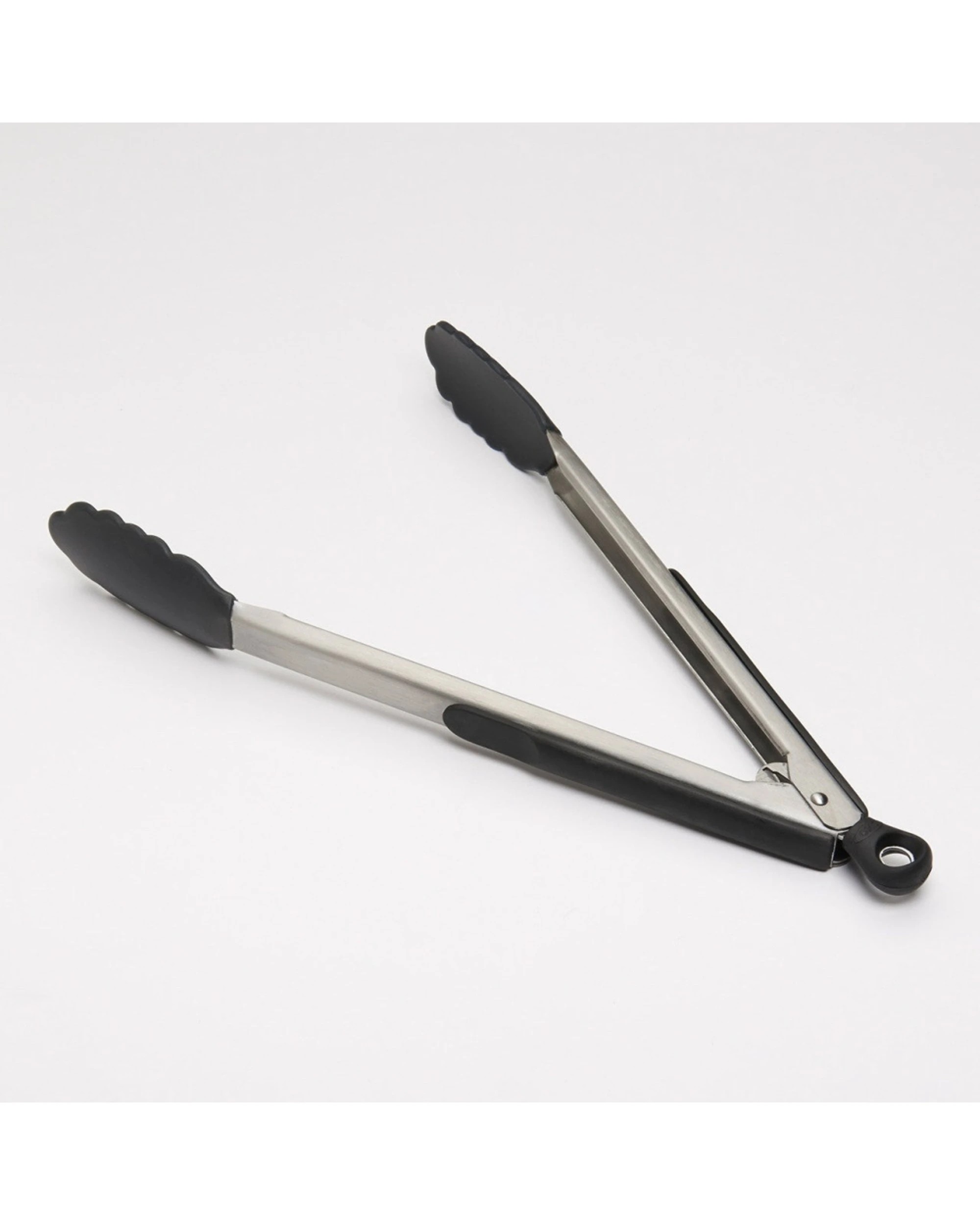 2 Oxo Heat Resistant Non-Stick Safe Tongs With Silicone Heads 30cm - Multi, 2 of 4