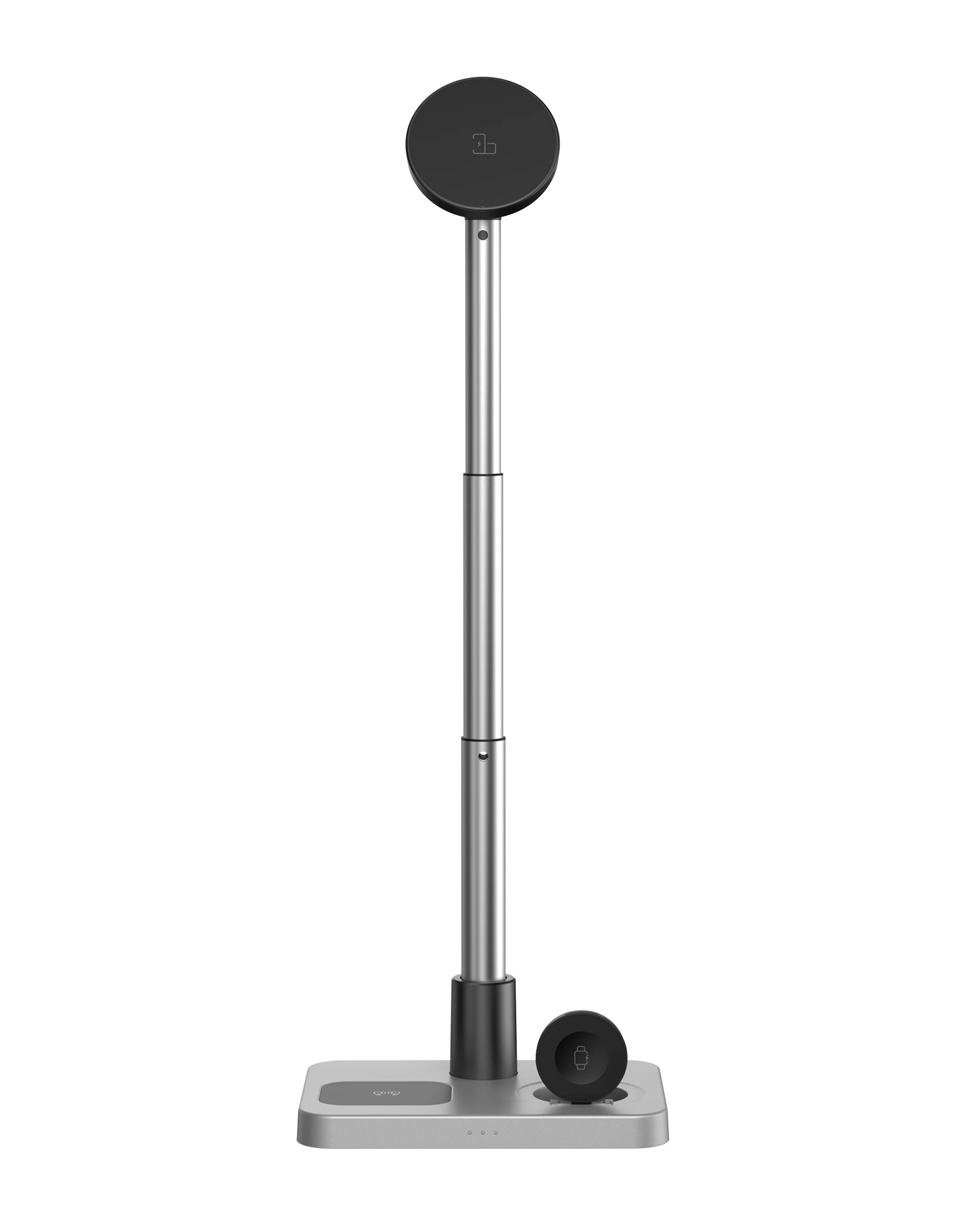 4 TODO 3 in 1 Wireless Phone Charger 15W Fast Charge Earphone Watch Magnetic Charge Telescopic Stand, 4 of 6