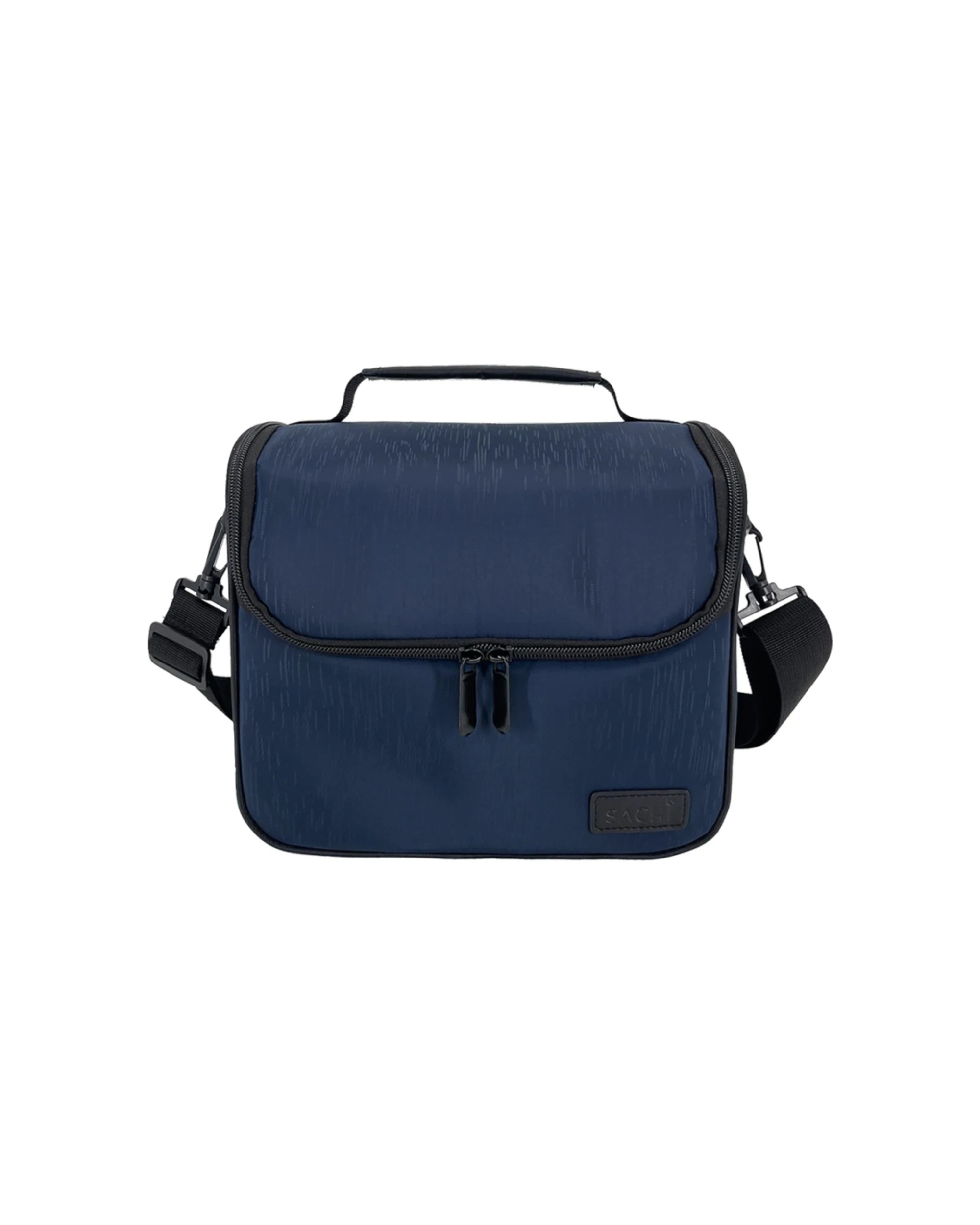2 Sachi Lunch All Insulated Bag Food Safe Lining 28x17x21cm Navy - Blue, 2 of 4