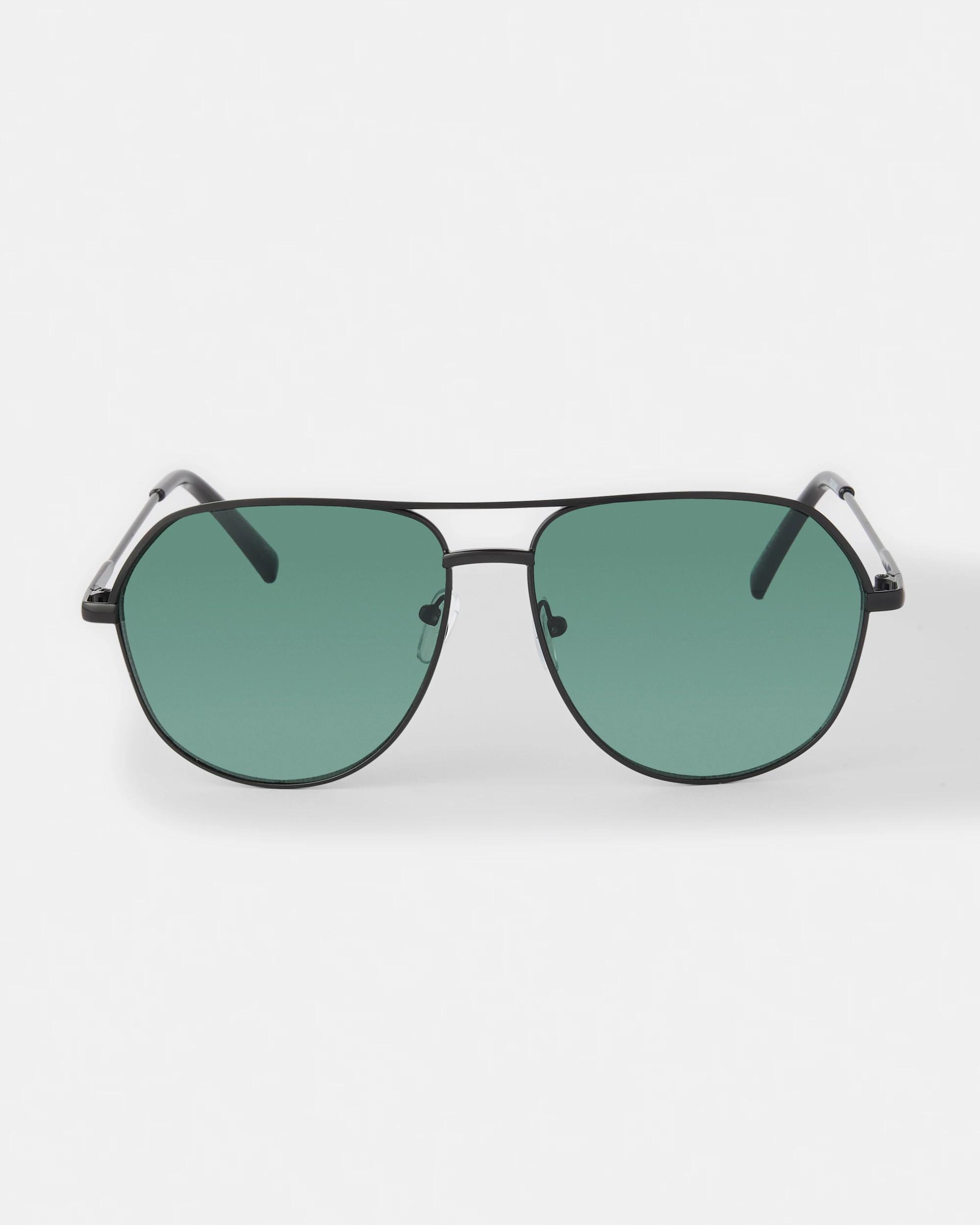 1 Metal Aviator Sunglasses Blk Metal, 1 of 5