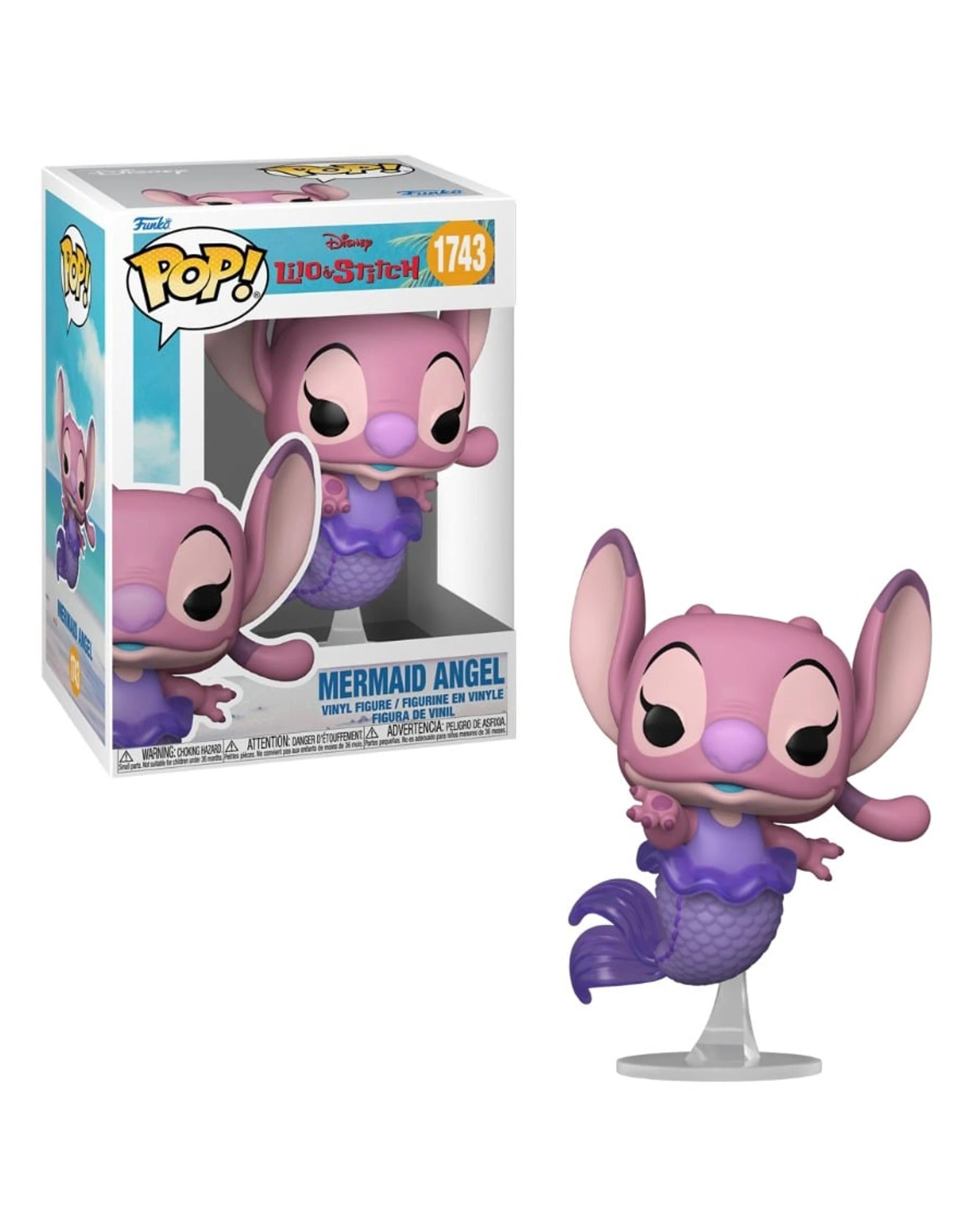 1 Disney Lilo and Stitch Mermaid Angel Funko POP! Vinyl, 1 of 2