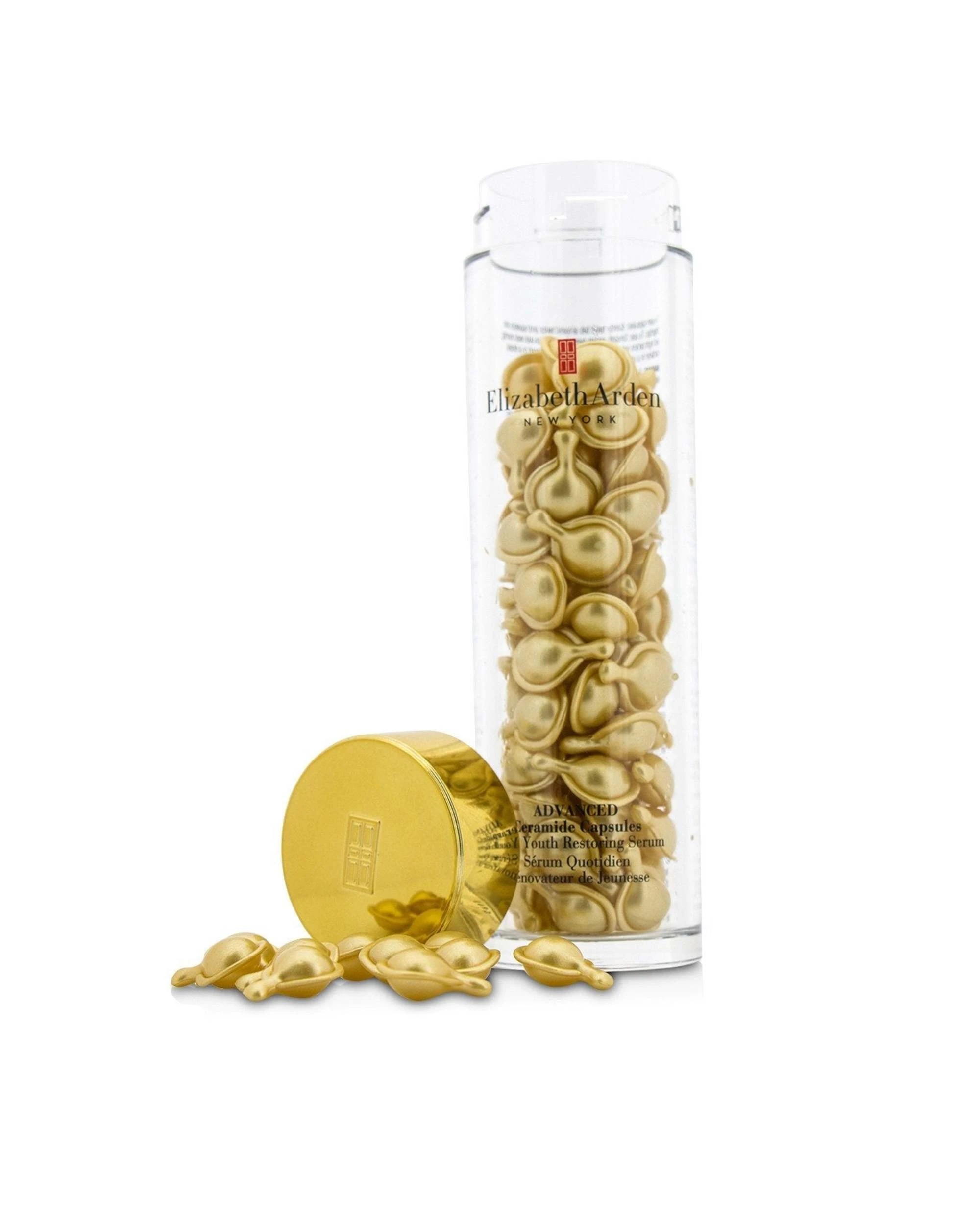 1 Elizabeth Arden Ceramide Capsules Daily Youth Restoring Serum - ADVANCED  90caps, 1 of 4