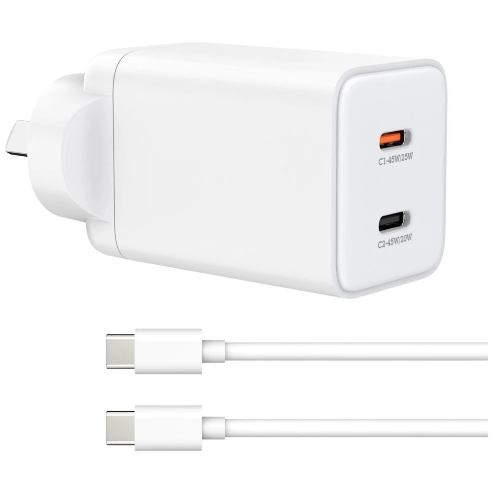 1 J.Burrows 45W GaN Dual USB-C Wall Charger, 1 of 5
