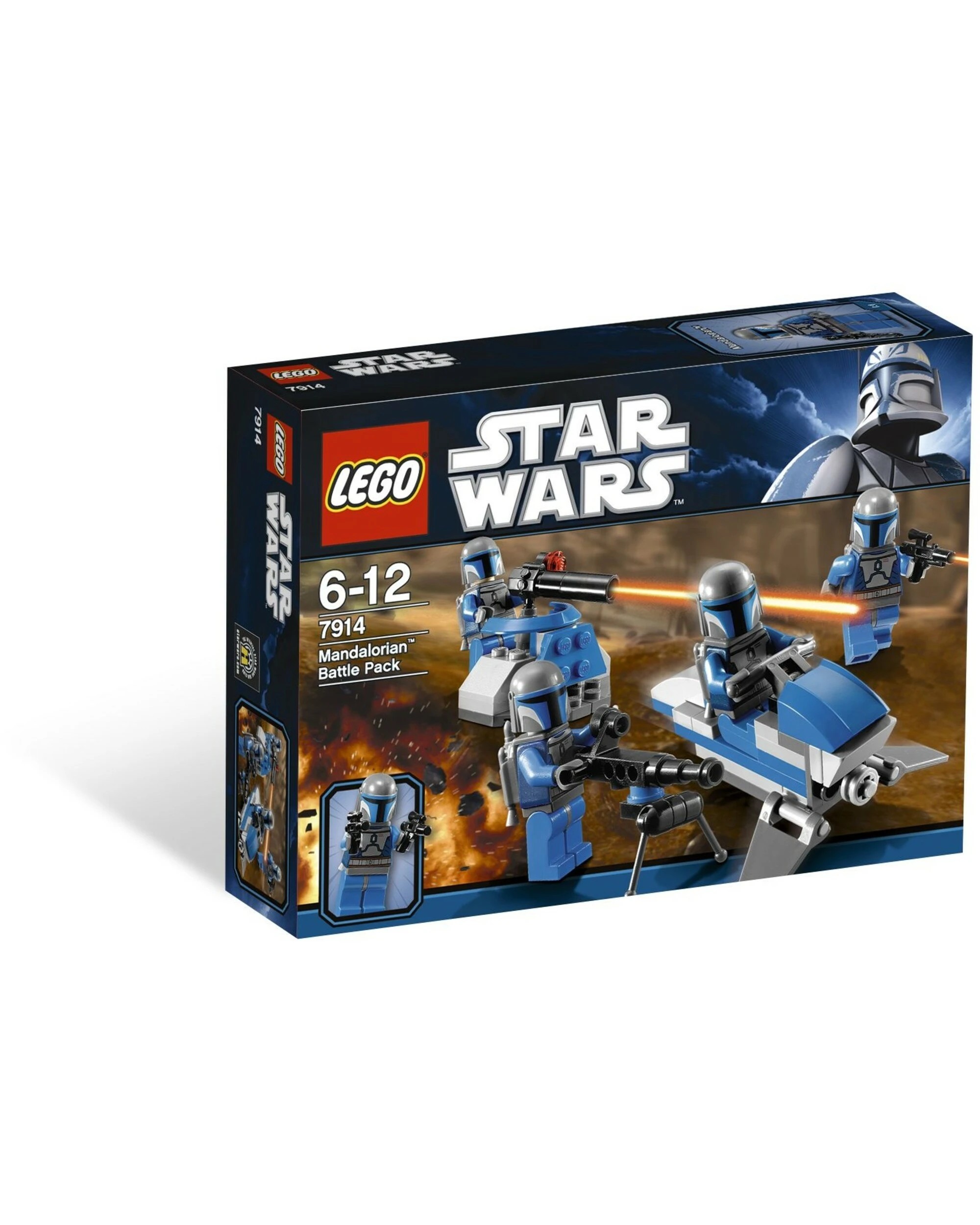 1 Lego Star Wars 7914 Mandalorian Battle Pack, 1 of 5
