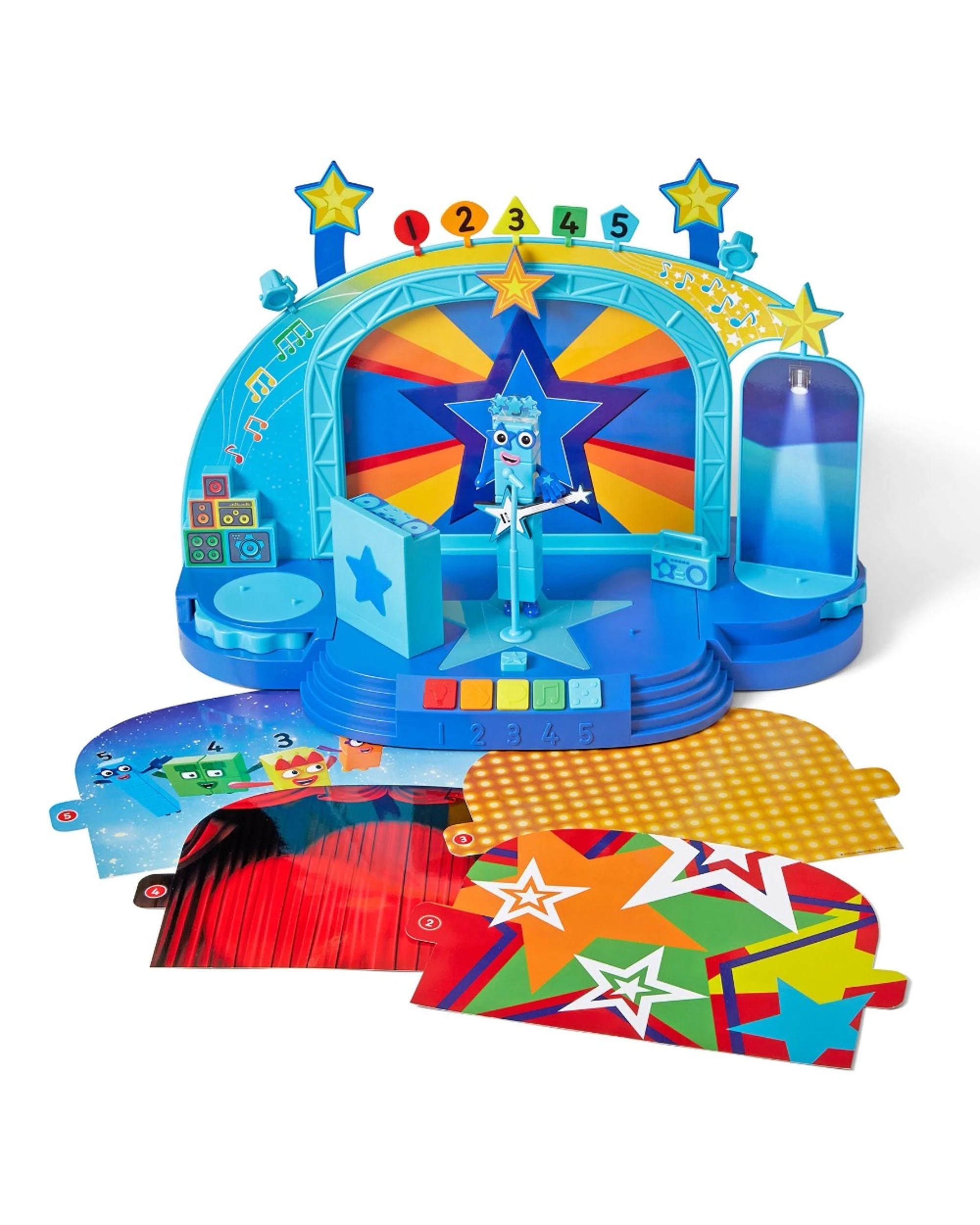 5 Numberblocks Five's Musical Superstar Stage Playset, 5 of 10