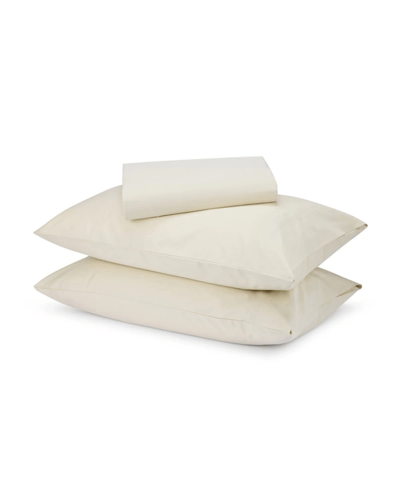 500 Thread Count Cotton Sheet Set - Queen Bed, Sand