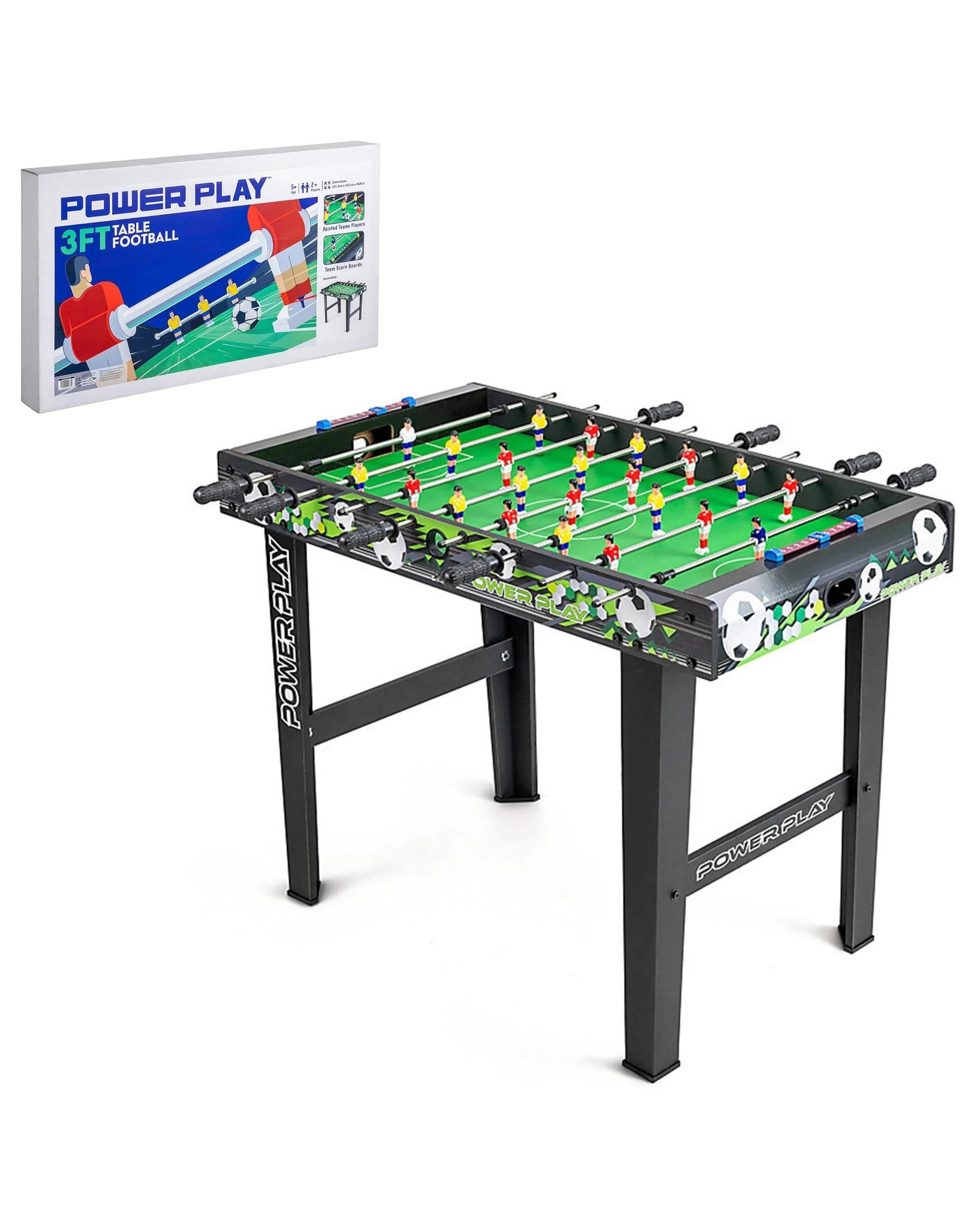 1 Power Play 3ft Football Game Table, 1 of 10