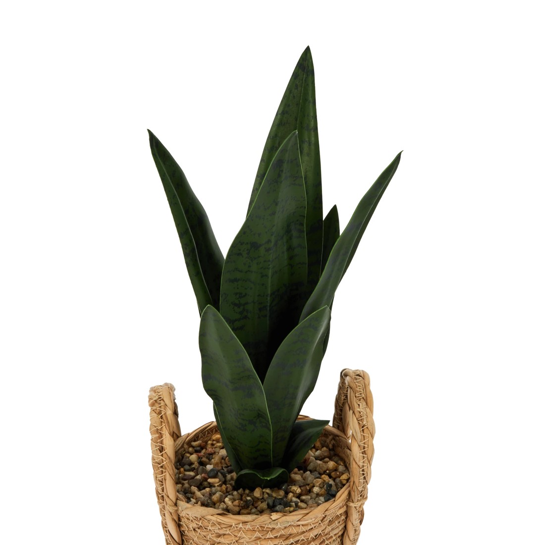 3 Faux Snake Plant Basket, 3 of 5