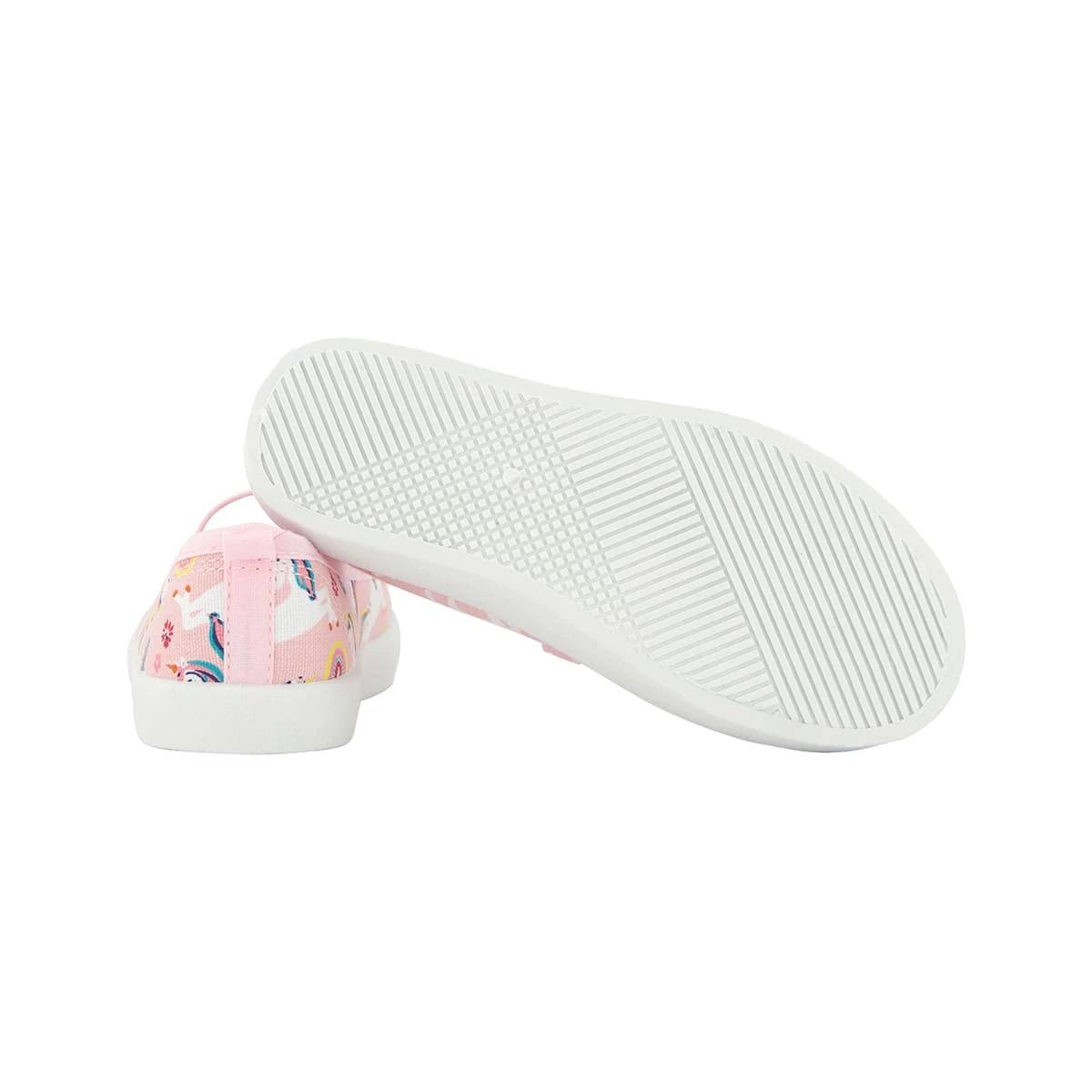 5 Junior Print Canvas Shoes Unicorn, 5 of 5