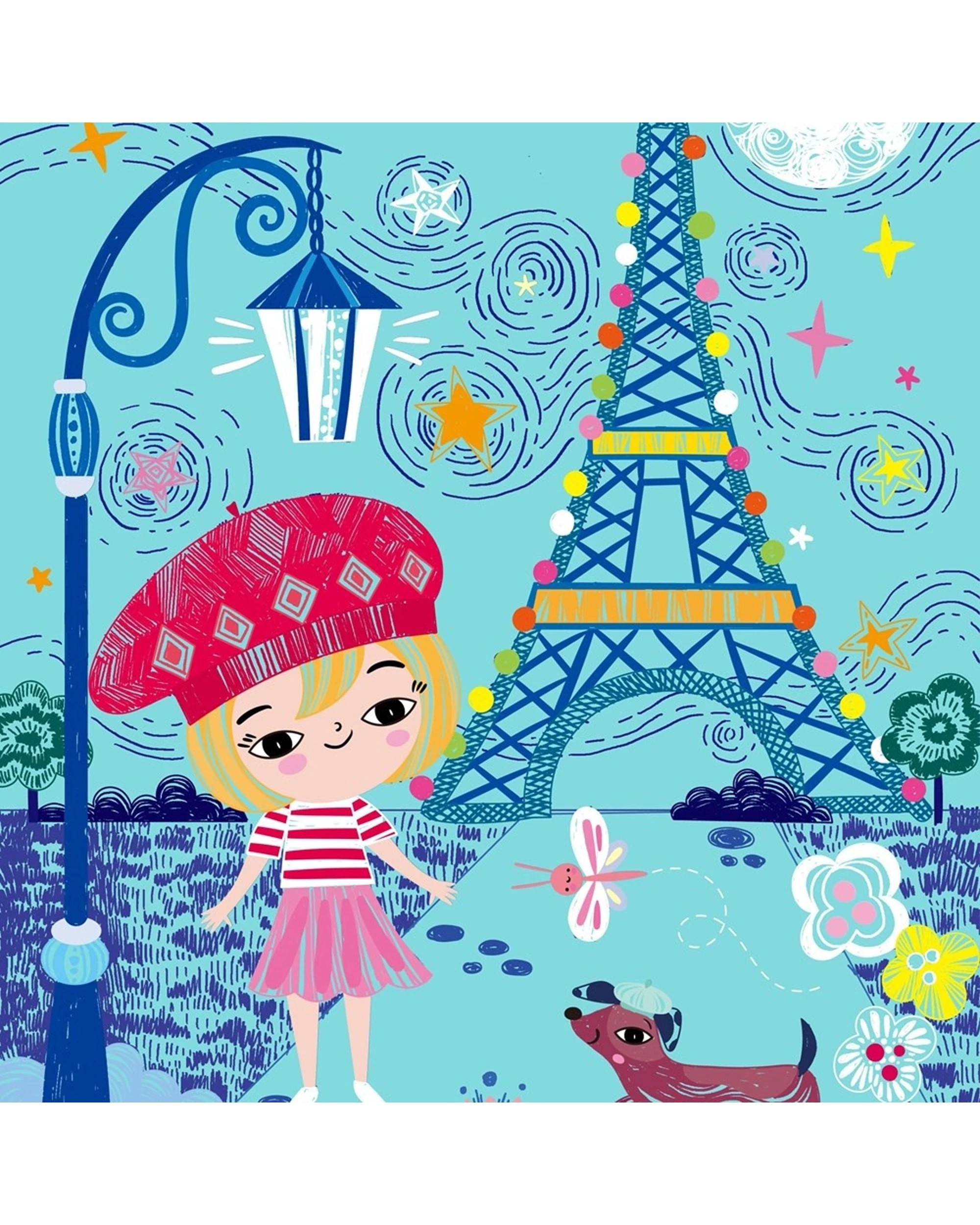 3 Avenir A5 Scratch Book Travel The World Kids Art Activity Vibrant Scene, 3 of 3