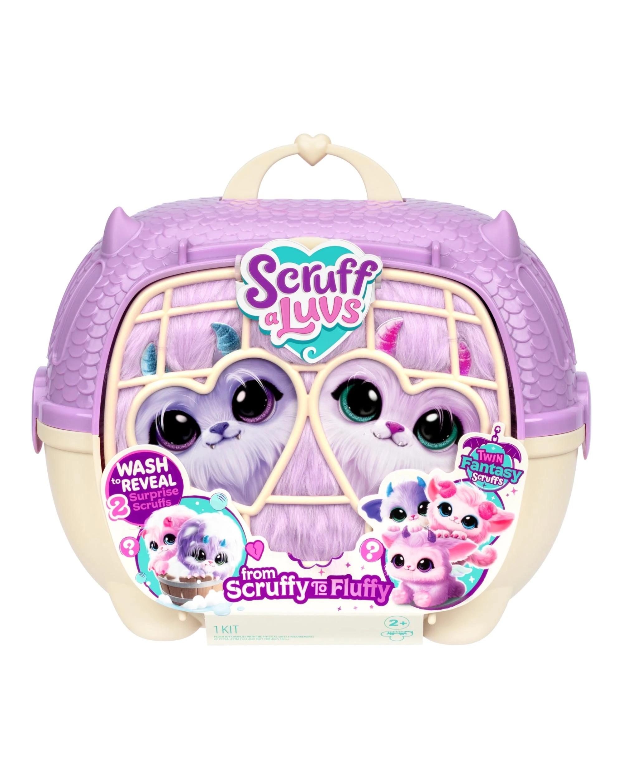 1 Little Live Pets Scruff-A-Luvs Twin Fantasy Scruffs Plush, 1 of 10