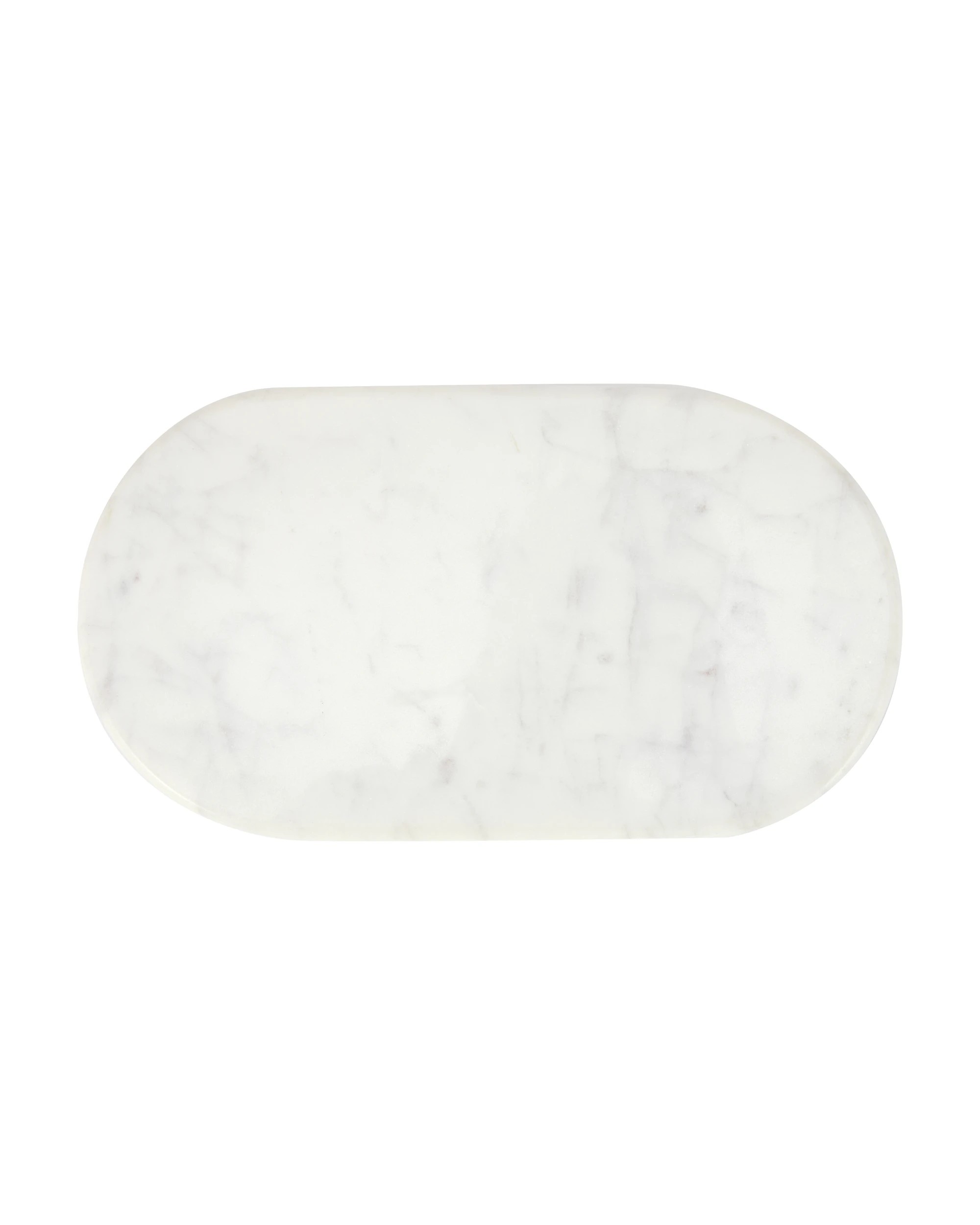 3 White Marble Curve Tray, 3 of 6