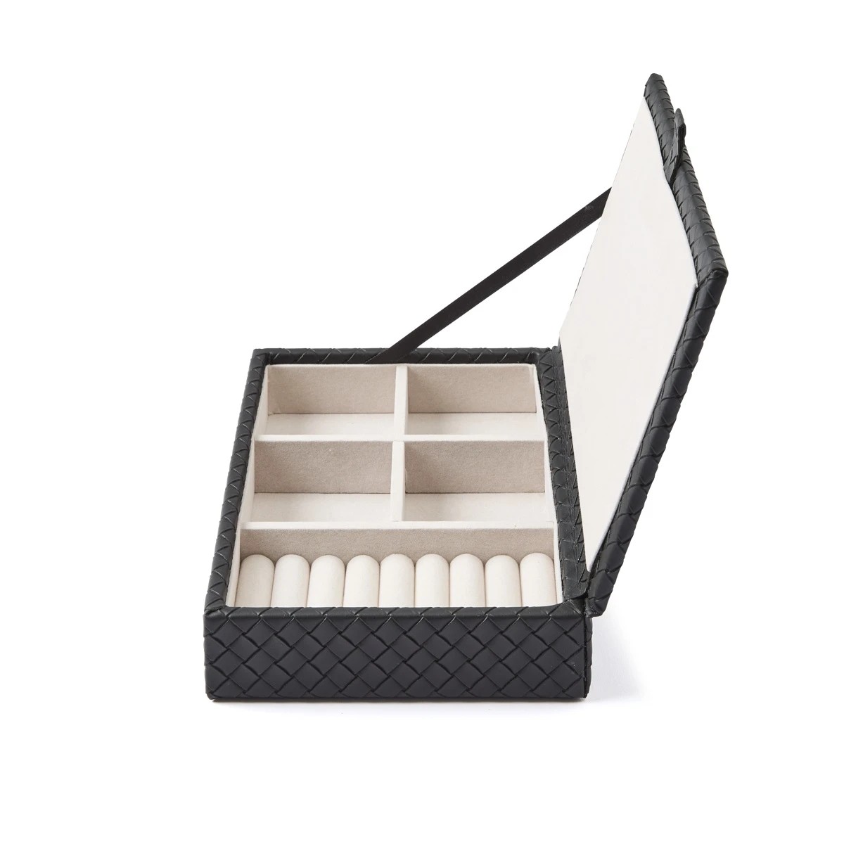 6 Weave Jewellery Storage - Black, 6 of 8