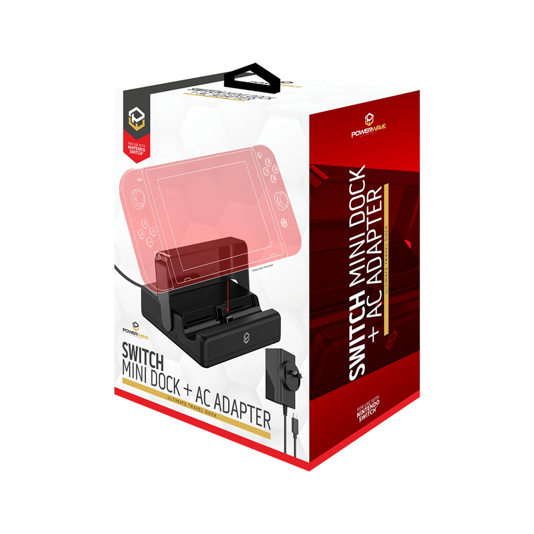 1 Powerwave Switch Mini Dock and AC Adapter, 1 of 6