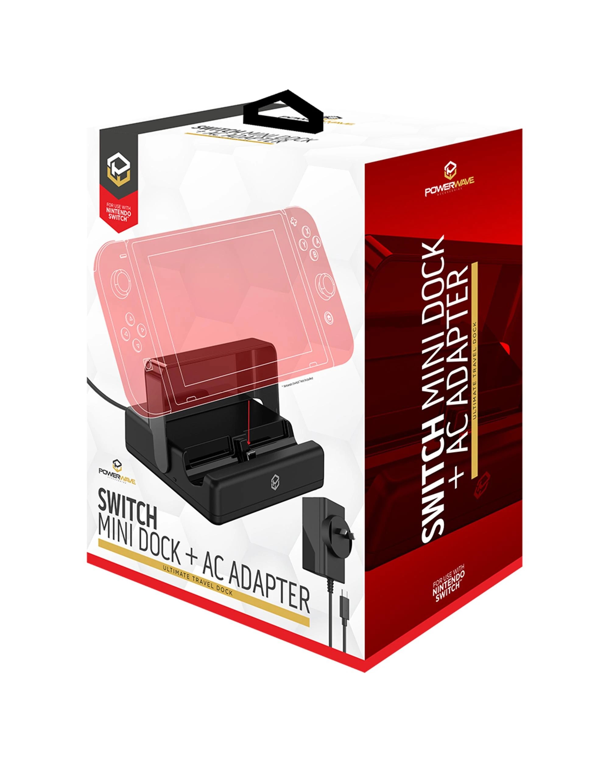 1 Powerwave Switch Mini Dock and AC Adapter, 1 of 6