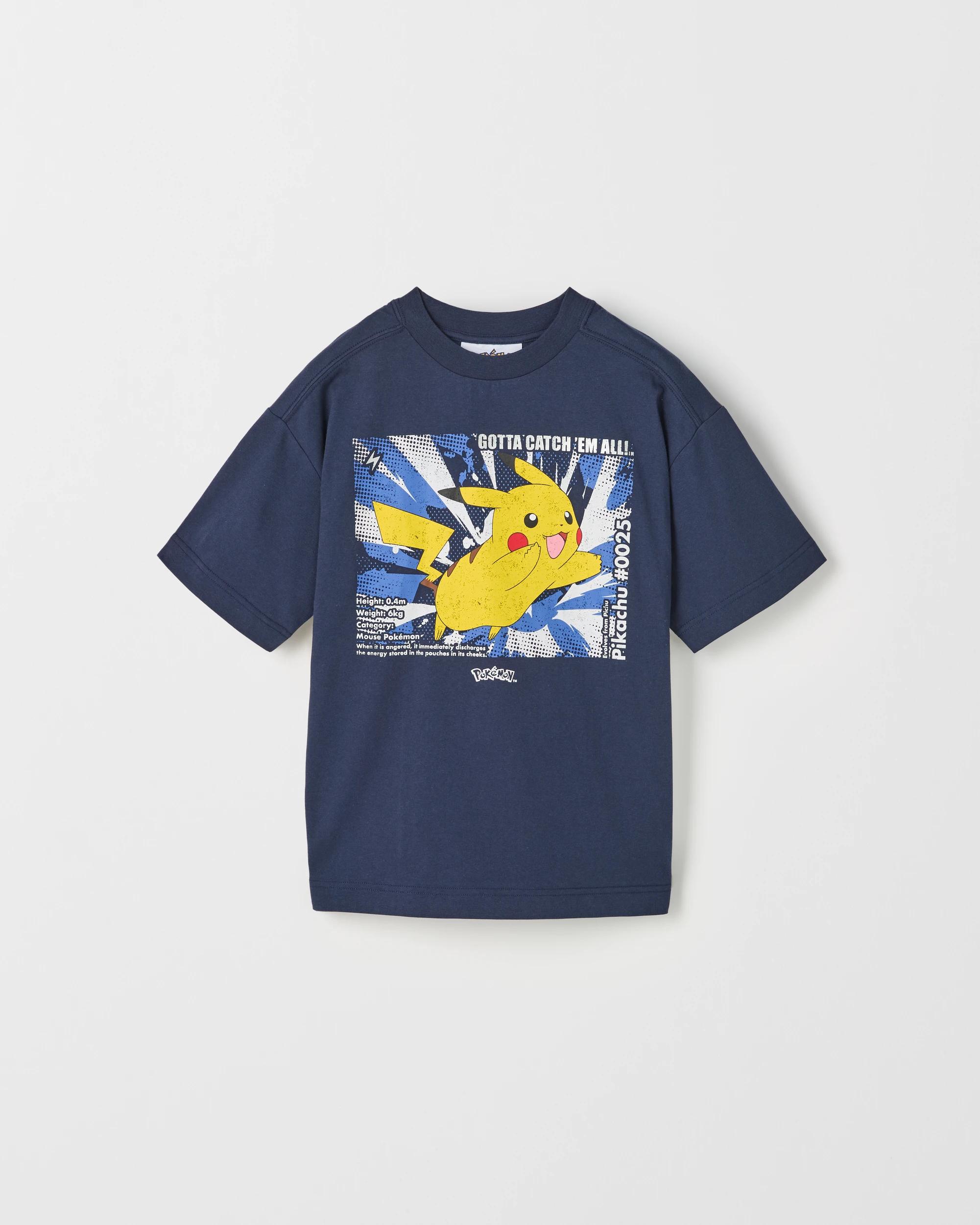 5 Pokemon Australian Cotton T-Shirt POKEMON BLUE, 5 of 6