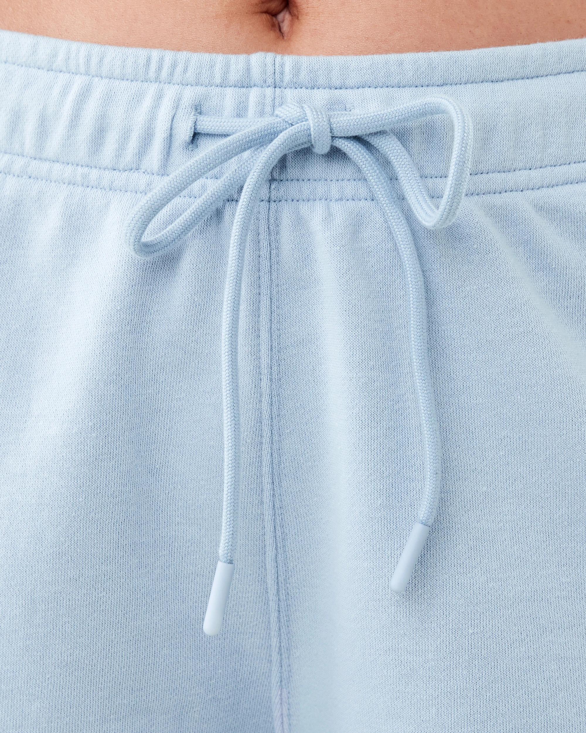 4 Active Womens Terry Sport Shorts Seashell, 4 of 6