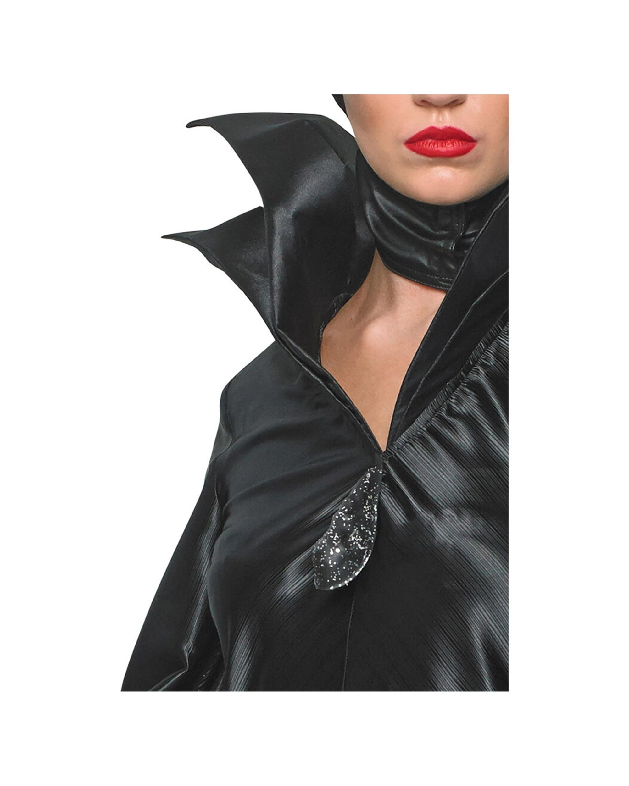 3 Disney Maleficent Deluxe Adult Dress Up Costume Size M - Black, 3 of 3