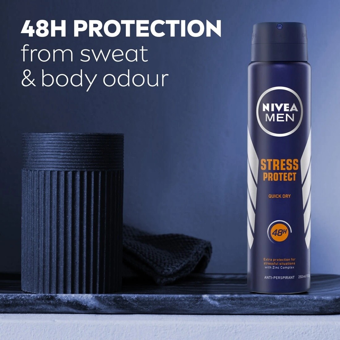 3 Nivea Men Stress Protect Anti-Perspirant Aerosol, 3 of 7