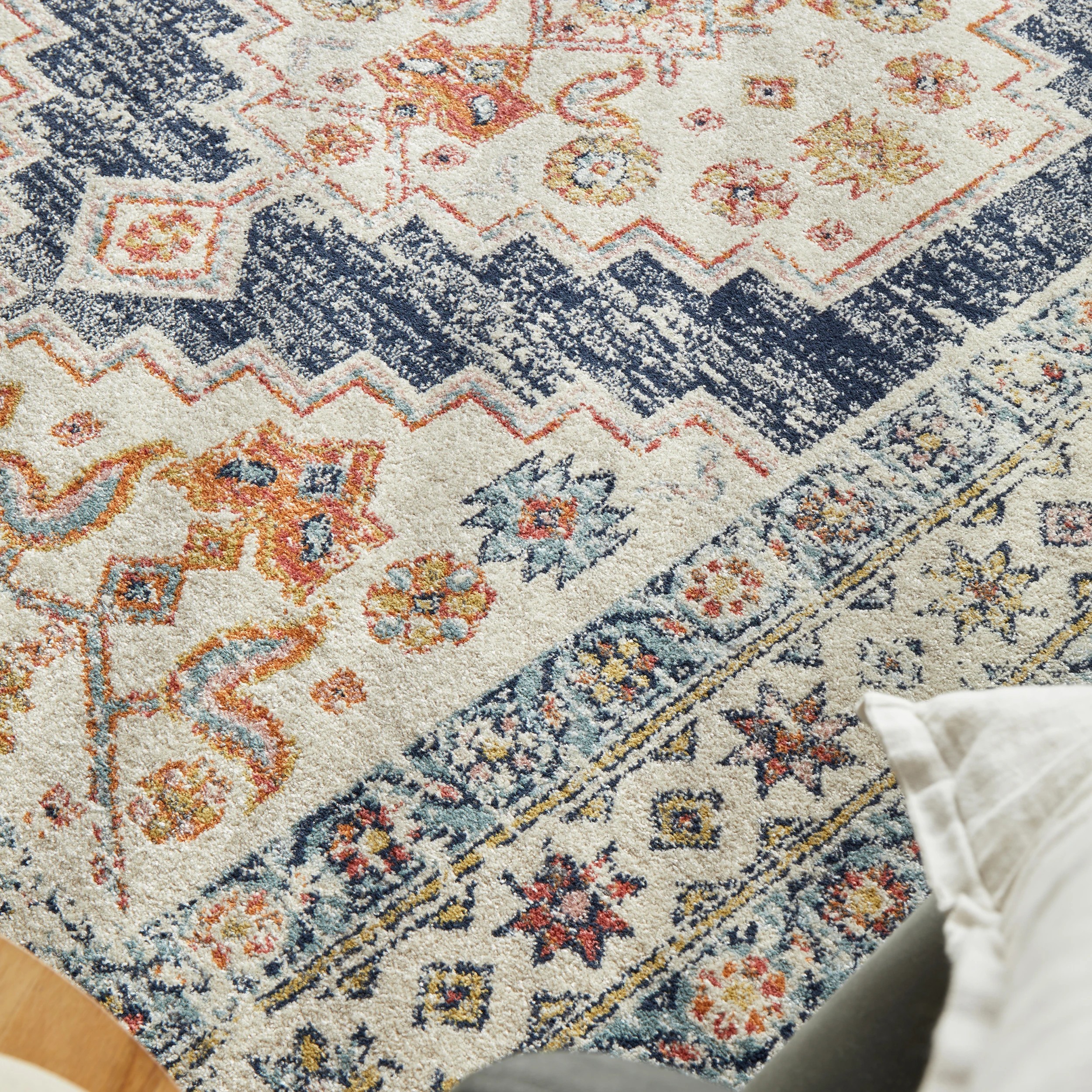 3 Common Ground Rugs Eterna 855 230x160cm - Medium Floor Rug - Blue, 3 of 7