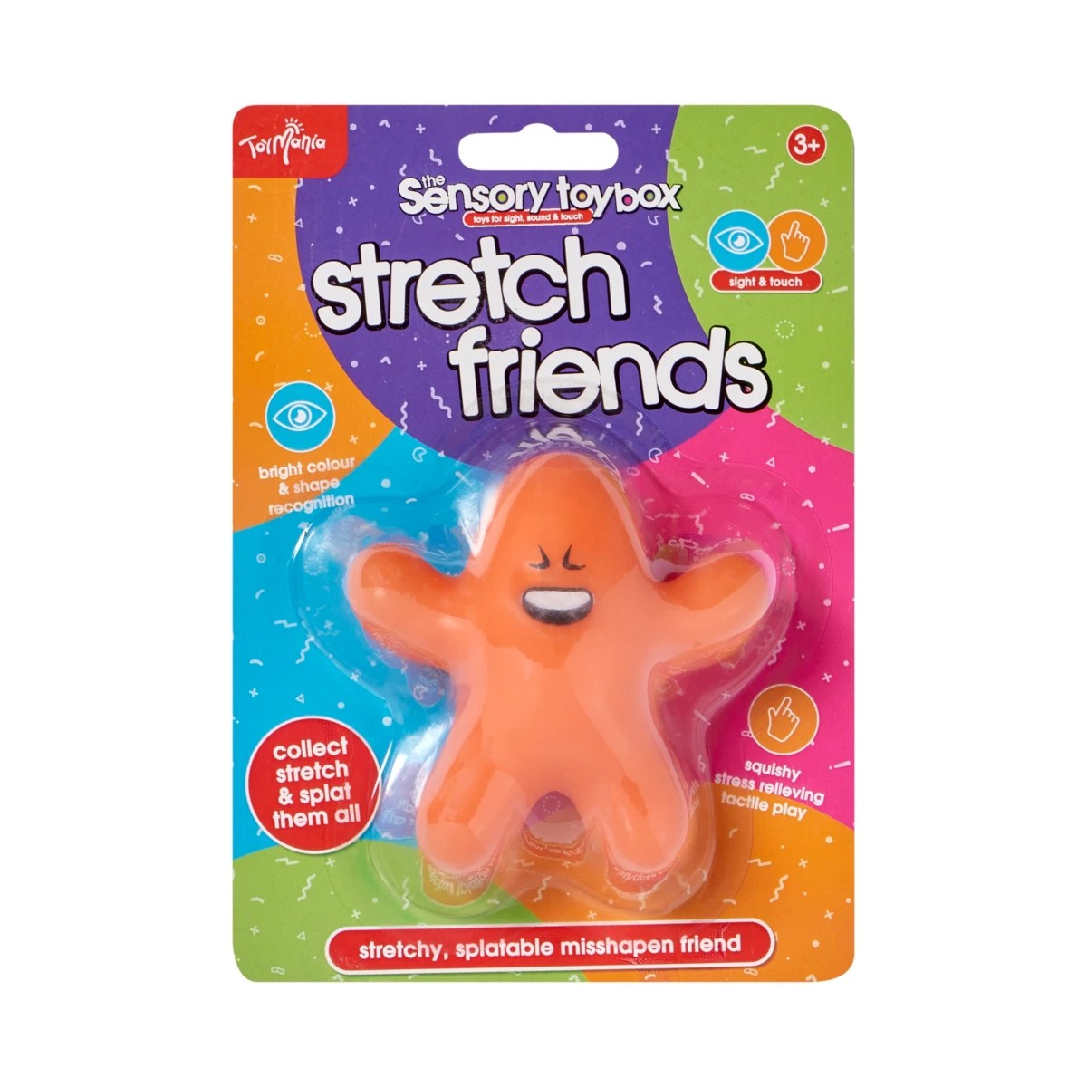 1 ToyMania The Sensory Toy Box Stretch Friends - Assorted, 1 of 9