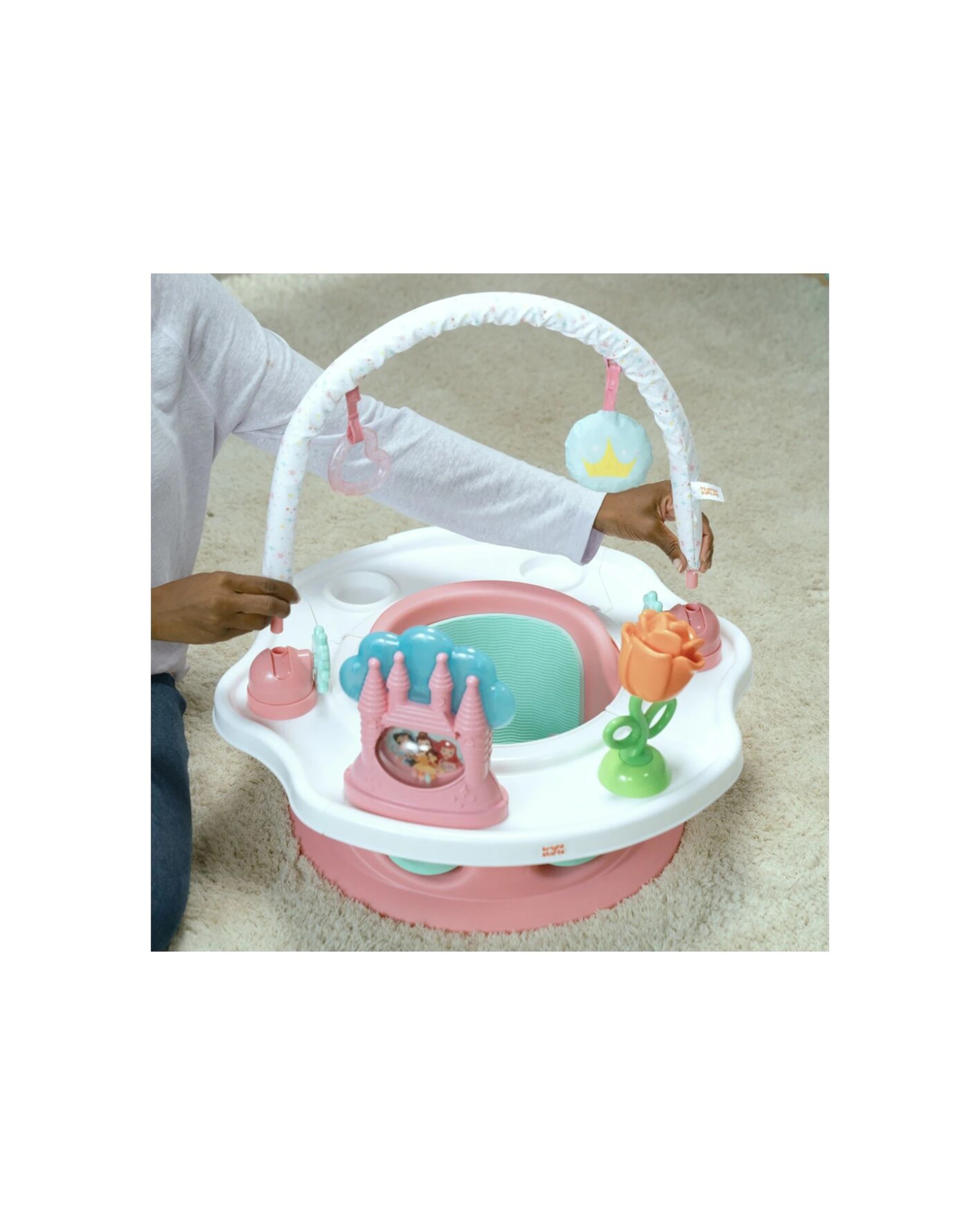 4 Bright Starts Disney Princess Baby Booster 3 in 1 SuperSeat High Chair - Multi, 4 of 5