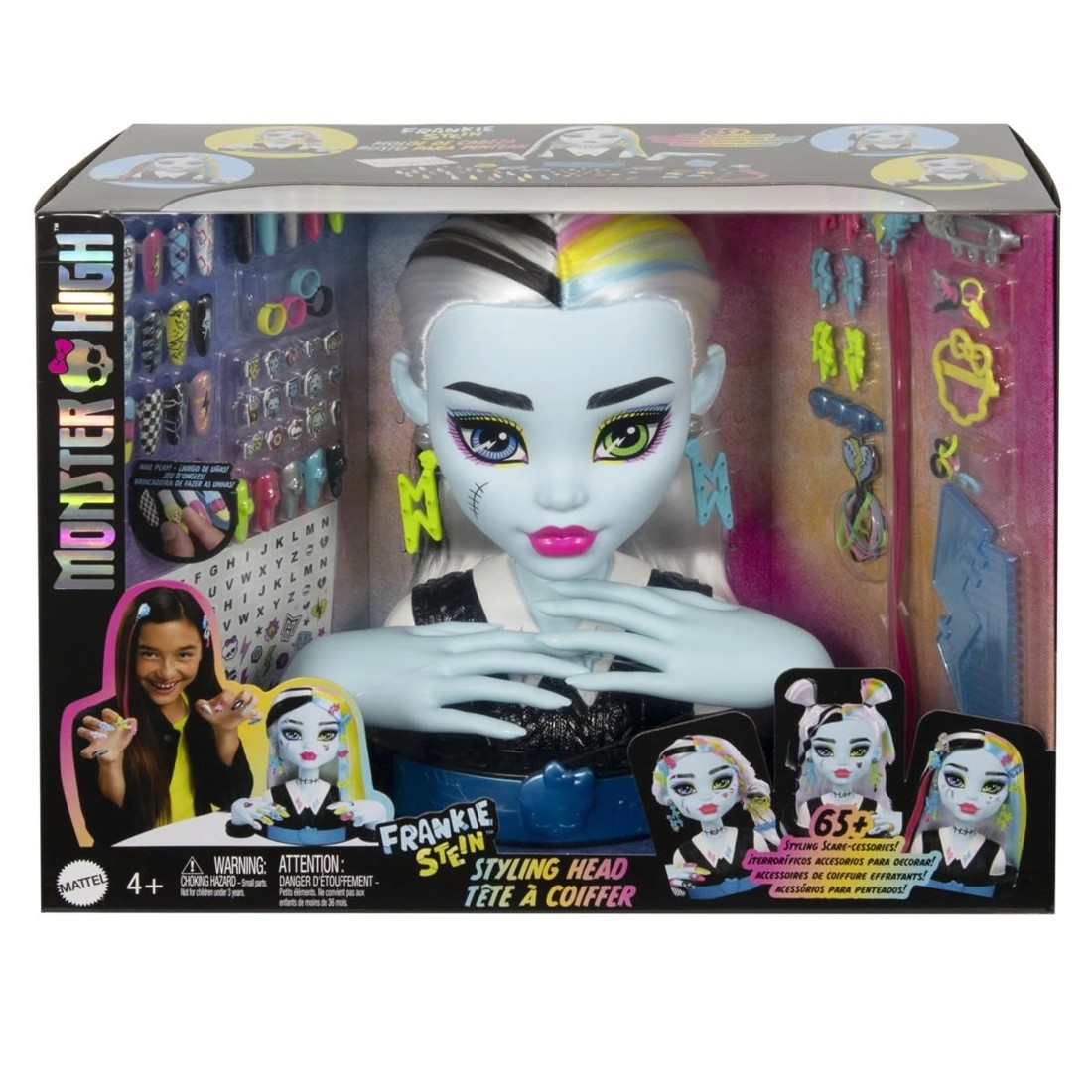 1 Monster High Frankie Stein Styling Head, 1 of 3