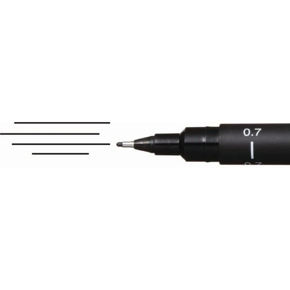 2 Uni Pin Fineliner 0.7mm Black, 2 of 2