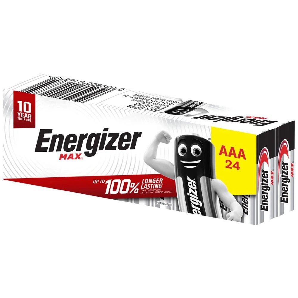 1 Energizer Max AAA Batteries 24 Pack, 1 of 8