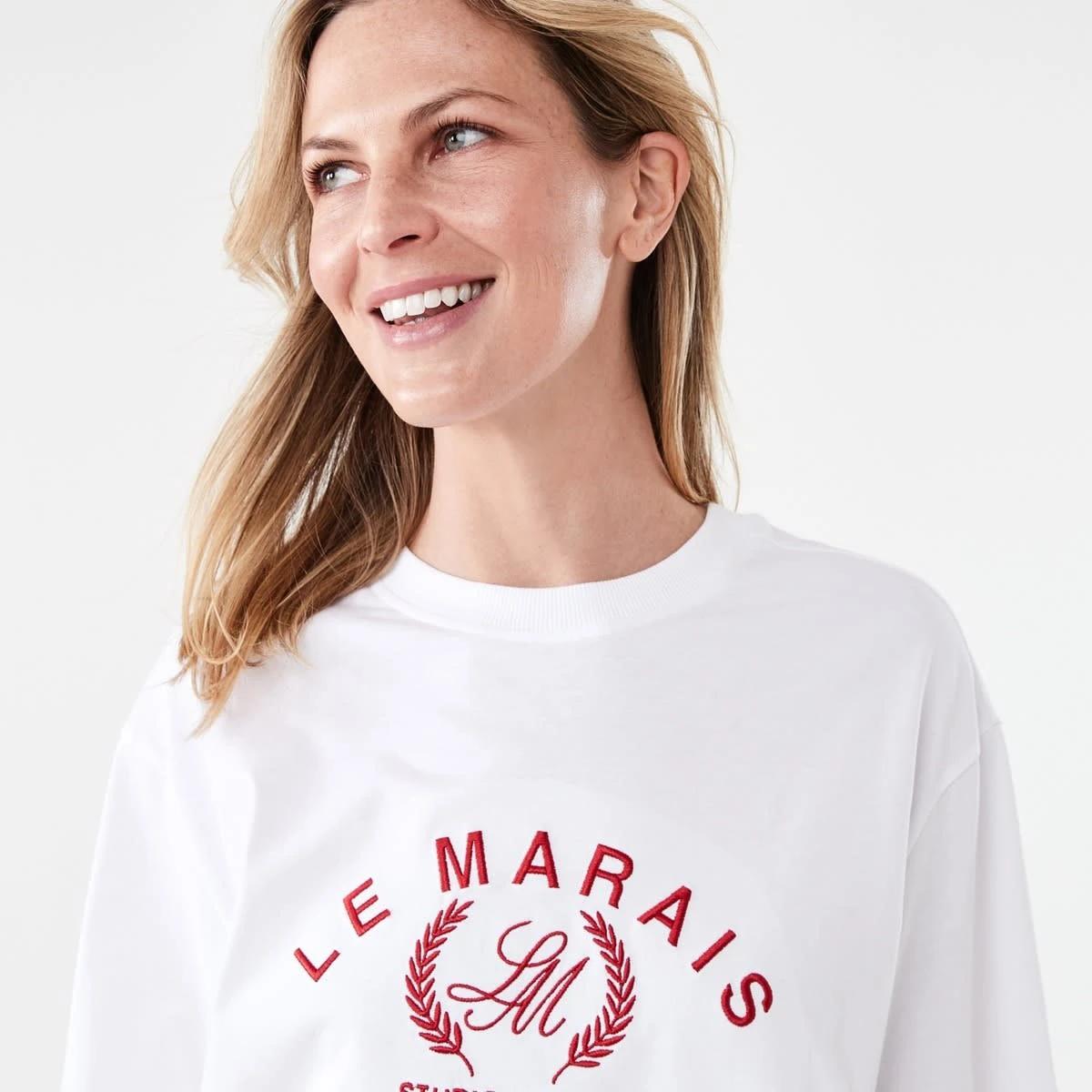 4 Short Sleeve Oversized Boyfriend T-shirt Le Marais, 4 of 5