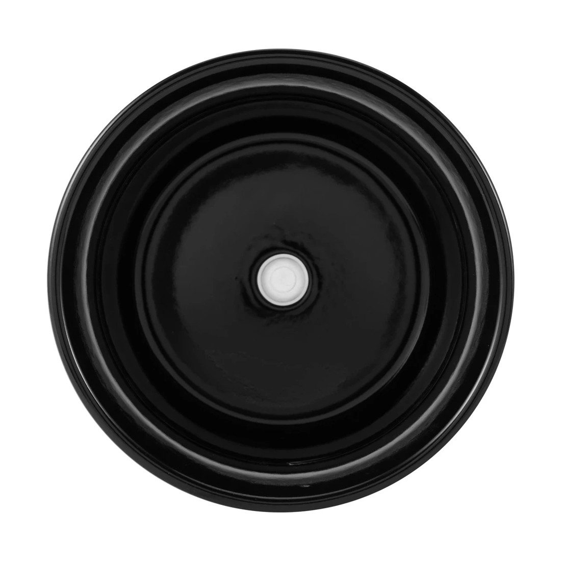 2 Pot with Saucer - Black, 2 of 3