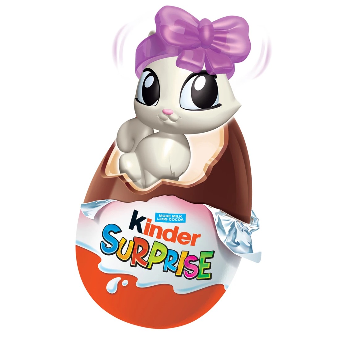 3 Kinder Surprise Milk Chocolate Egg Pink with Toy 20g, 3 of 3