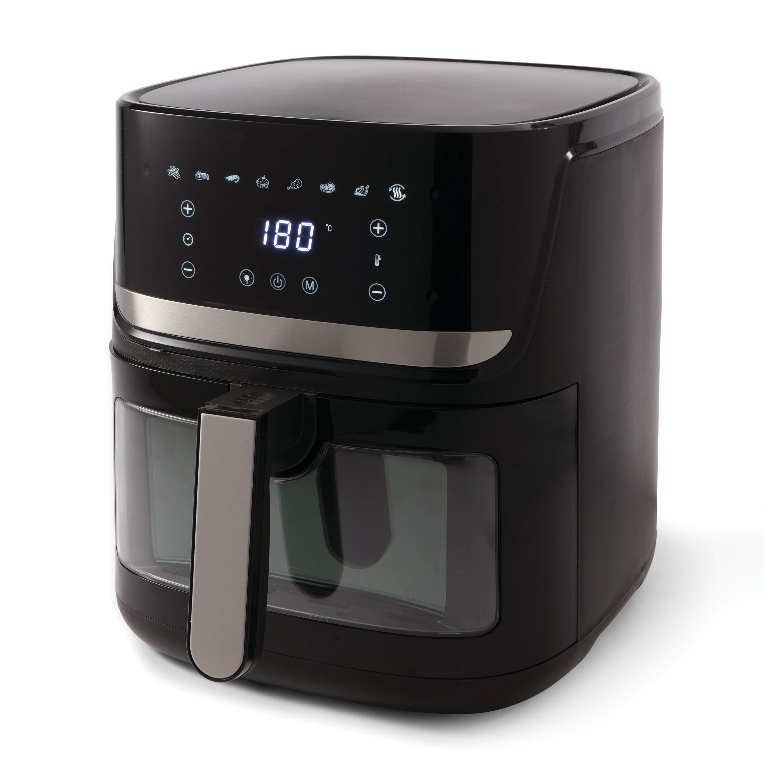 3 7.7L Air Fryer - Black, 3 of 10