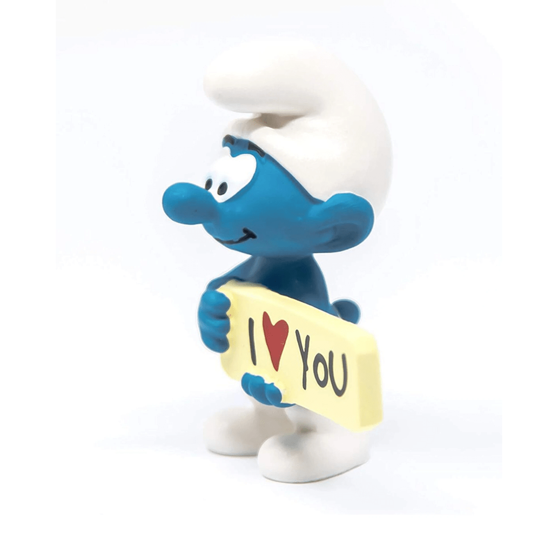 2 Schleich Smurf With Sign Action Figure 2.2 Inch Kids Toy 3-8Y Gift Toy
 - blue, 2 of 3